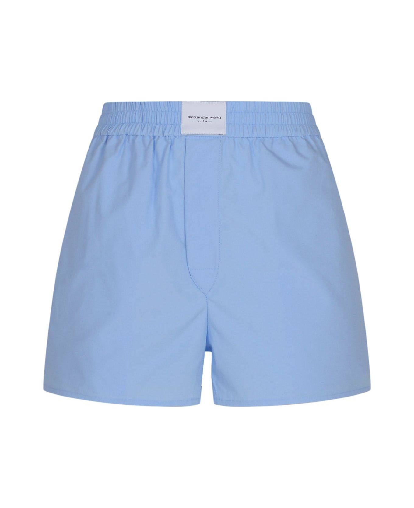 Alexander Wang Petit Shorts - CHAMBRAY BLUE