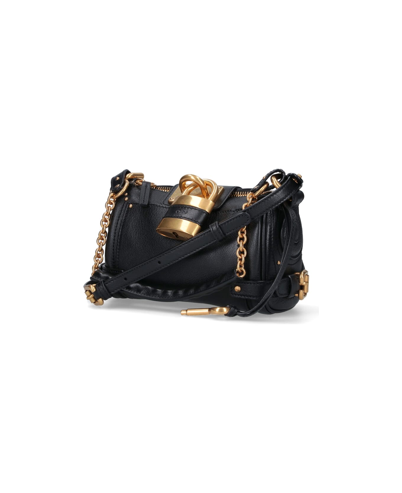 Chloé 'paddington' Small Shoulder Bag - Black  