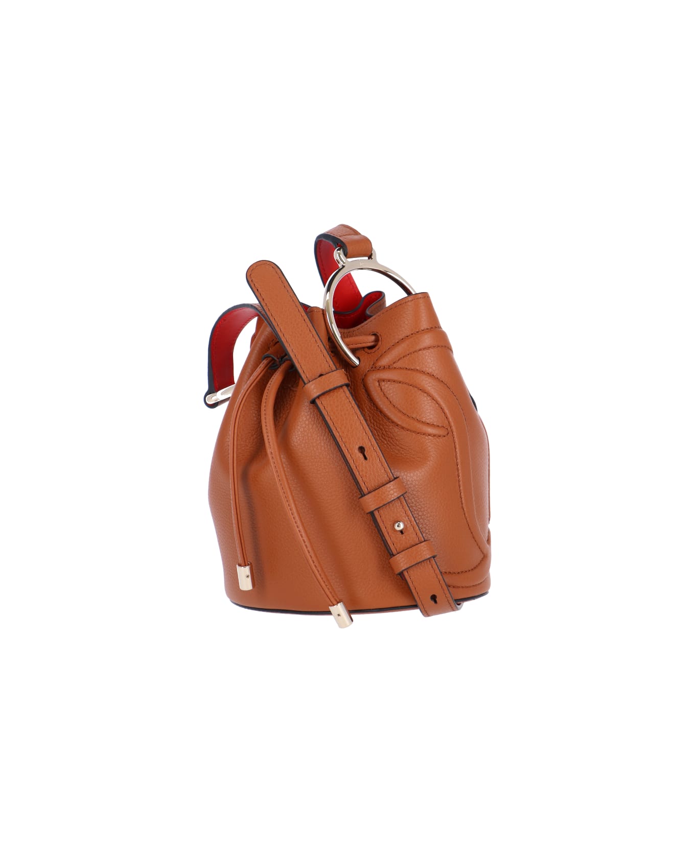 Christian Louboutin 'by My Side' Bucket Bag - Brown