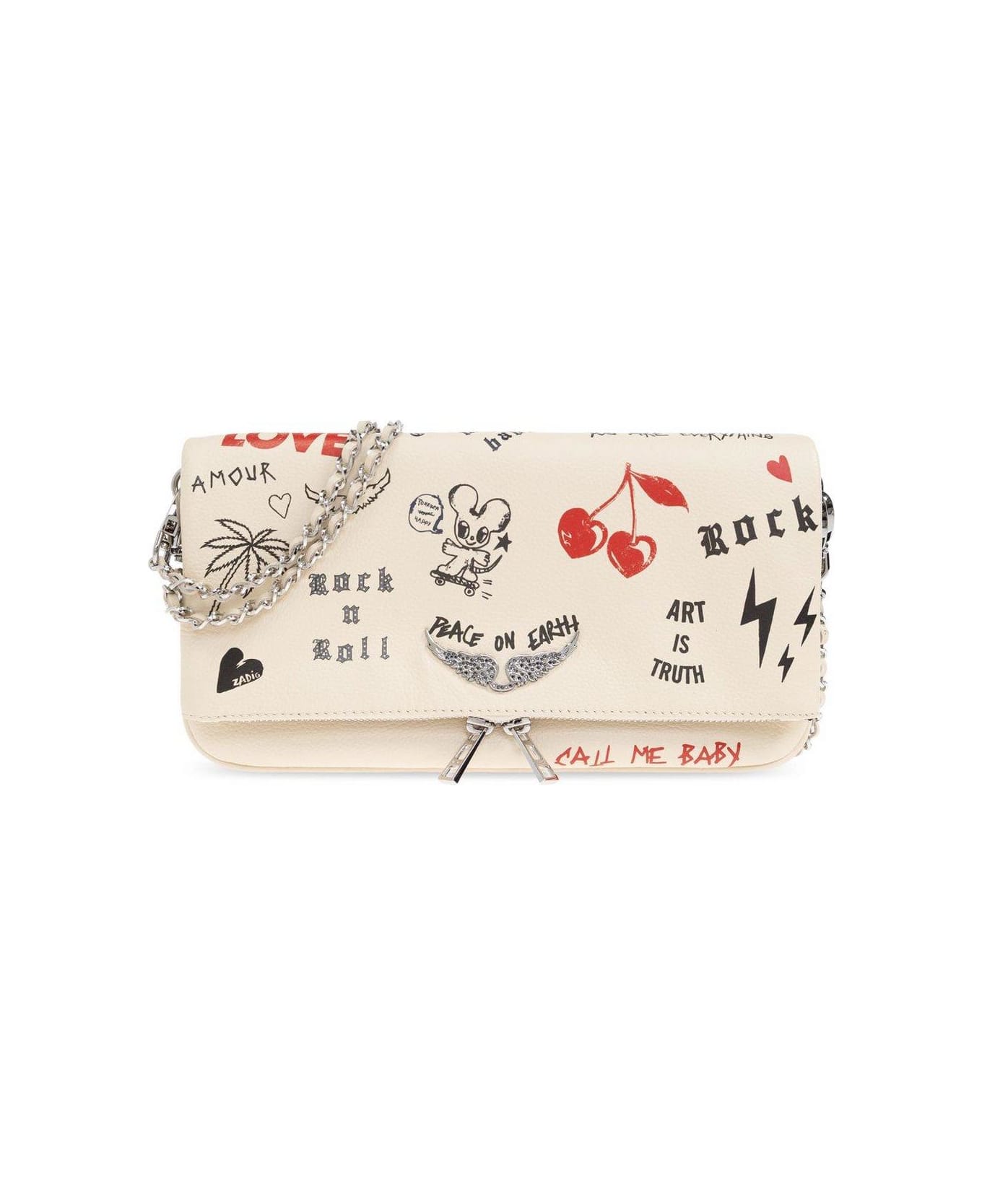Zadig & Voltaire Rock Clutch Bag - Flash