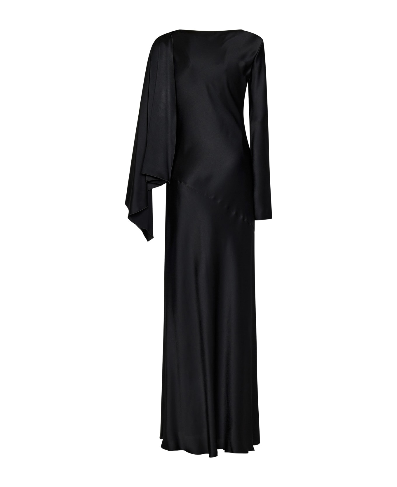 Alberta Ferretti Long Dress - Nero