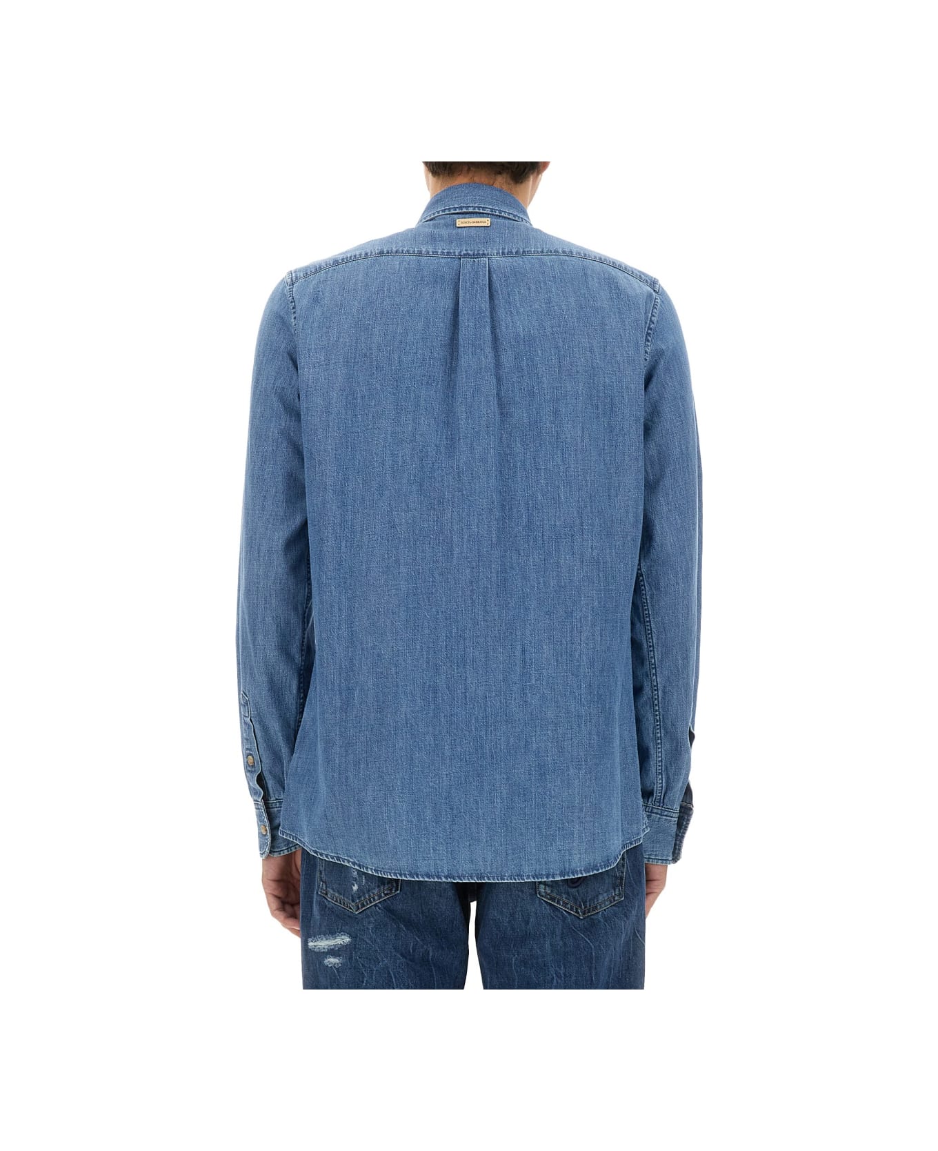 Dolce 
Gabbana Cotton Shirt - DENIM