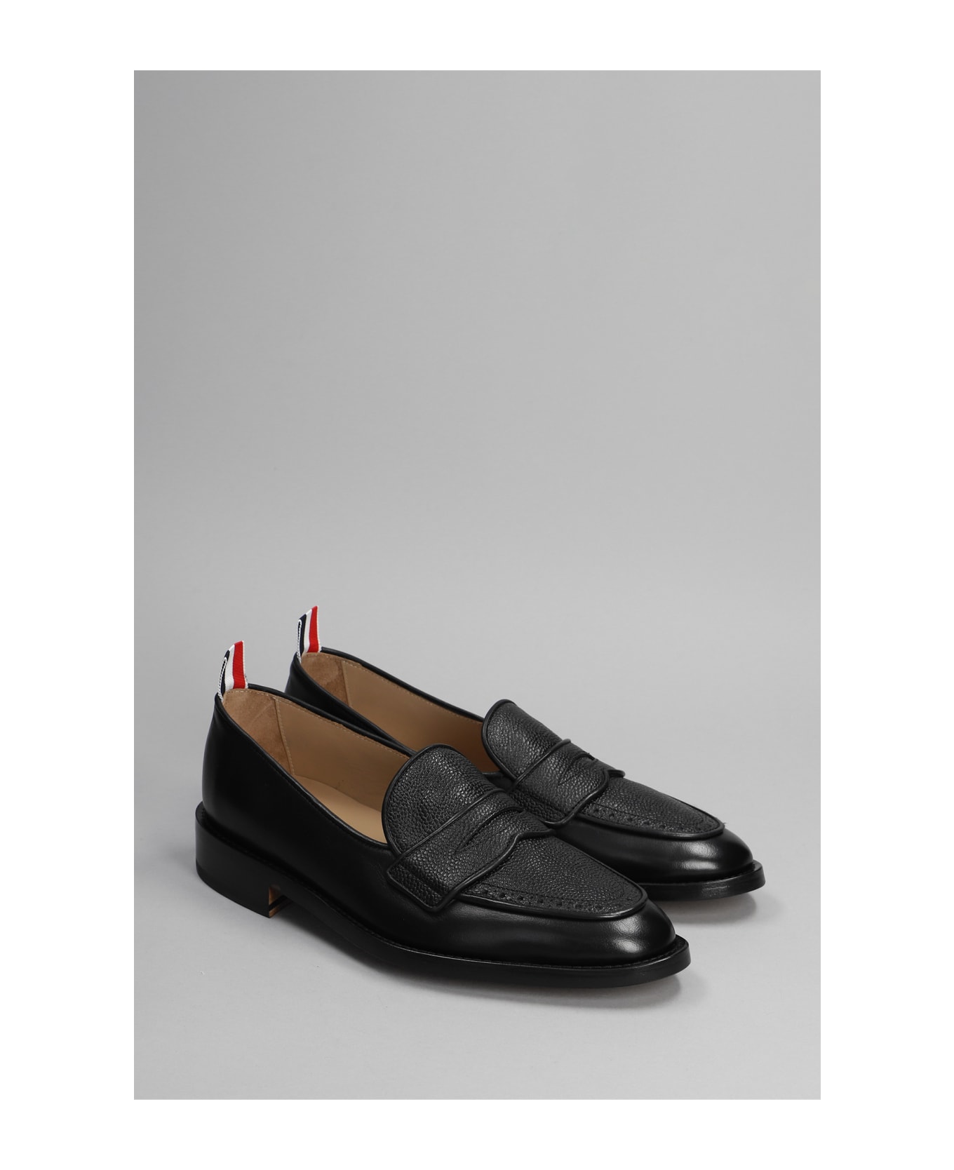 Thom Browne 'soft Penny' Loafers - BLACK