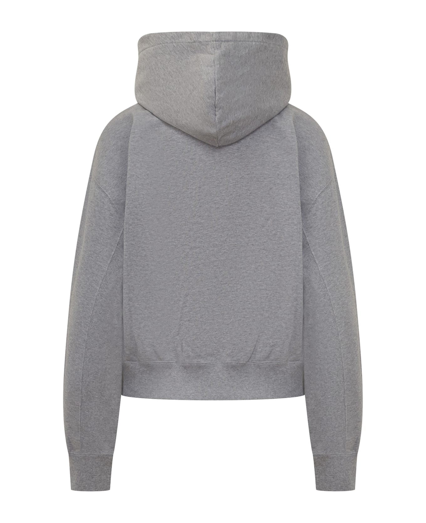 J.W. Anderson Sweatshirt In Grey Cotton - GREY MELANGE
