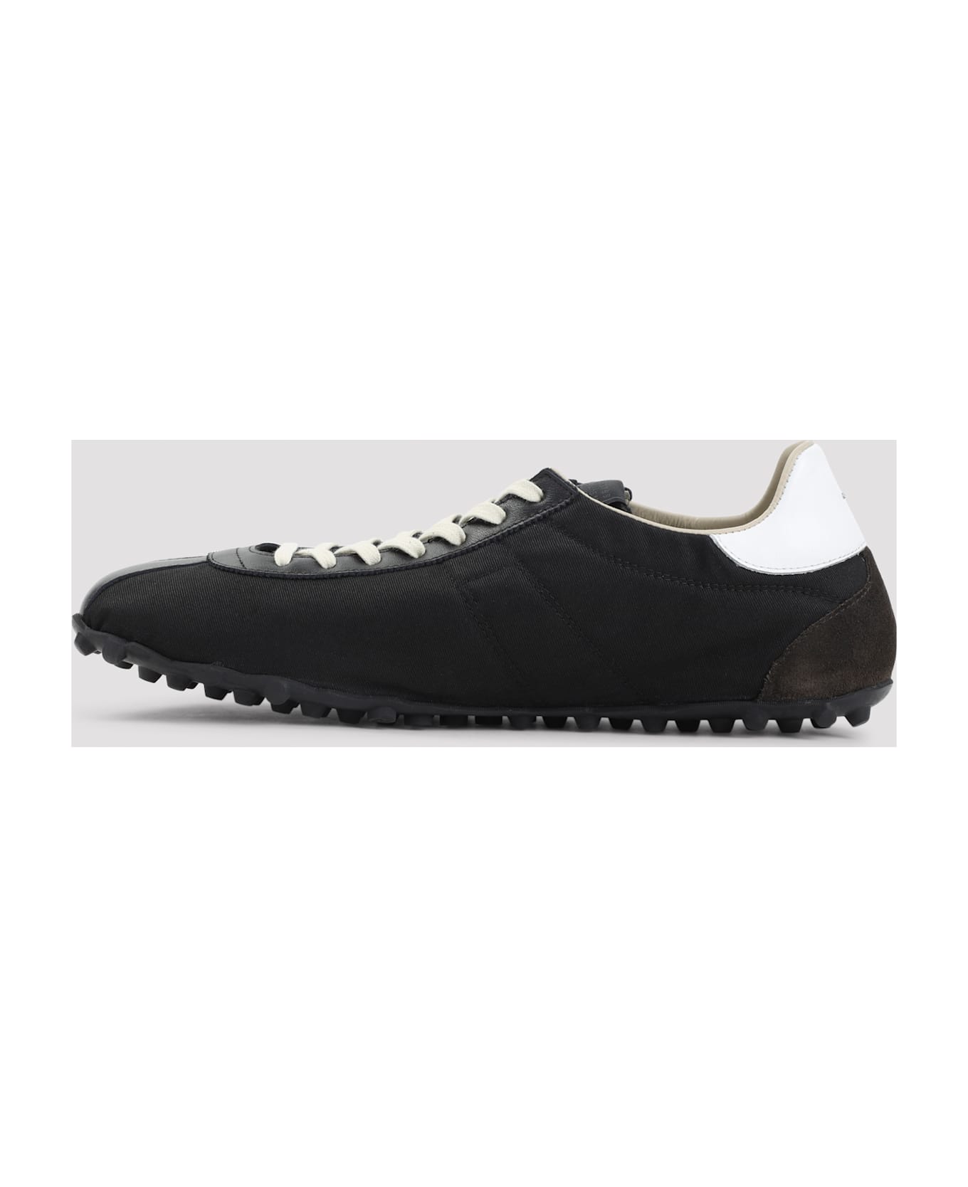 Maison Margiela Sprinters Low Top Sneakers - Black White Anthracite