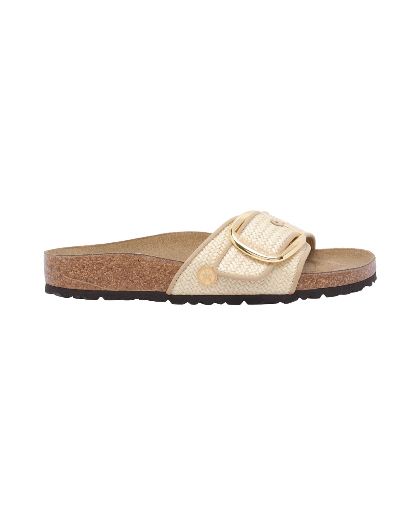 Birkenstock Madrid Big Buckle Sandals - Beige