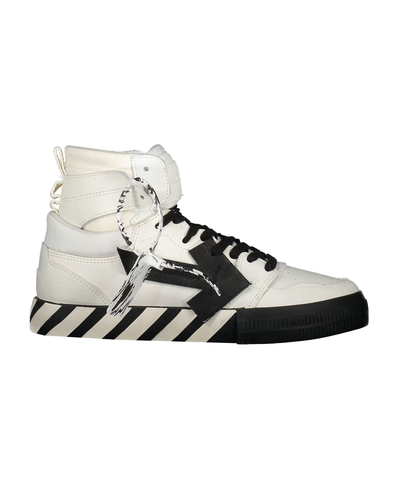 Off-White Vulcanized High-top Sneakers - White