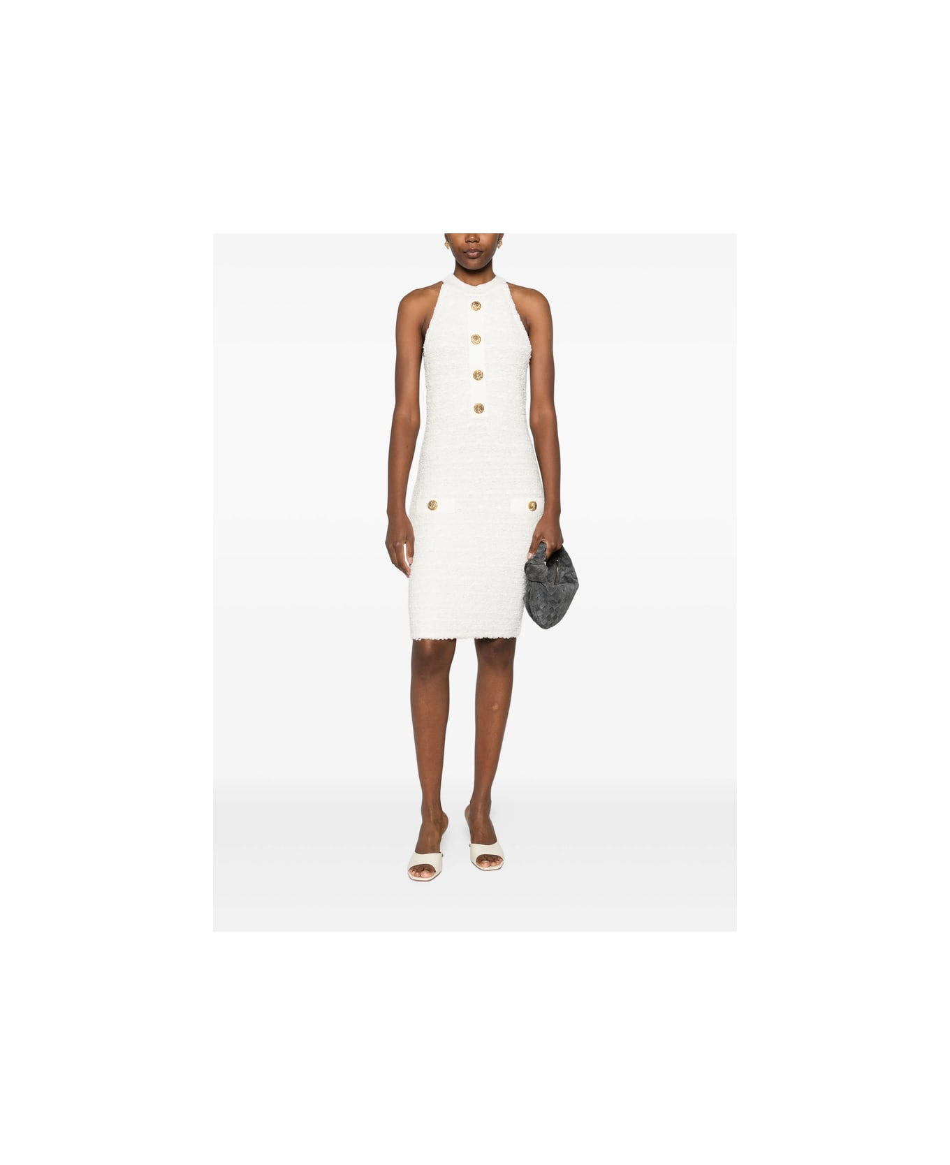 Balmain Dress - WHITE