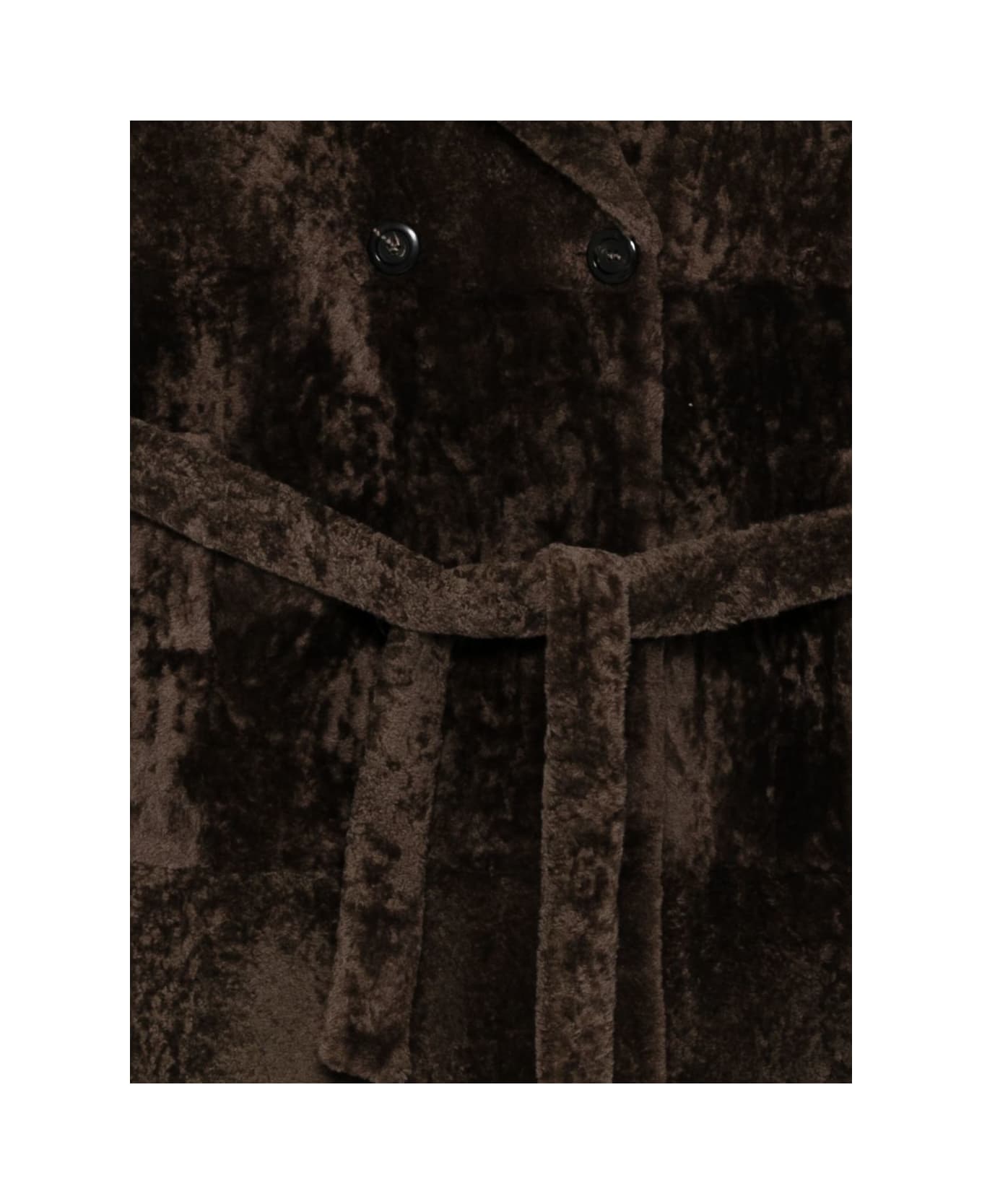 Blancha Brown Coat - Brown