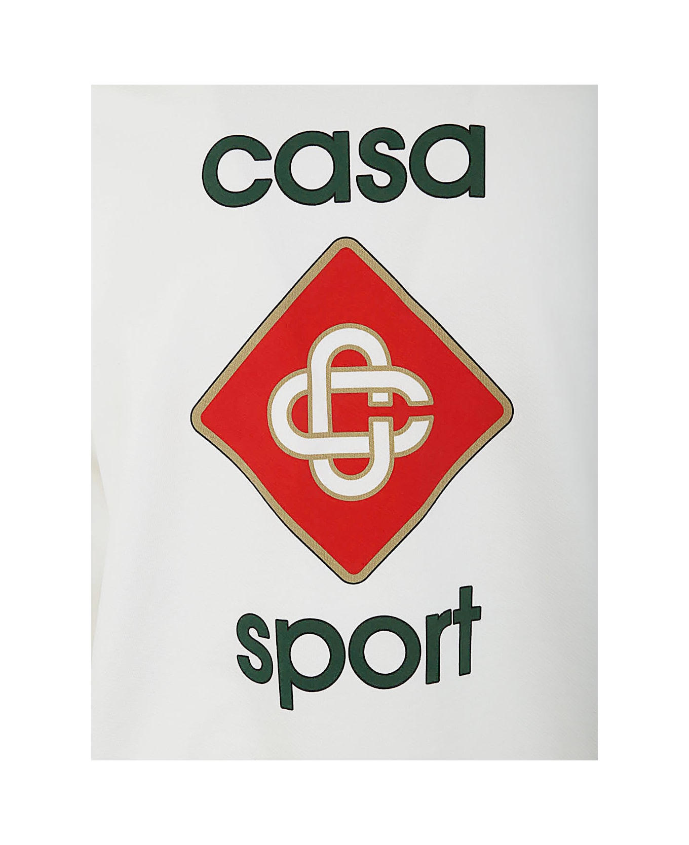 Casablanca Casa Sport Icon Screen Printed Sweatshirt - Casa Sport Icon