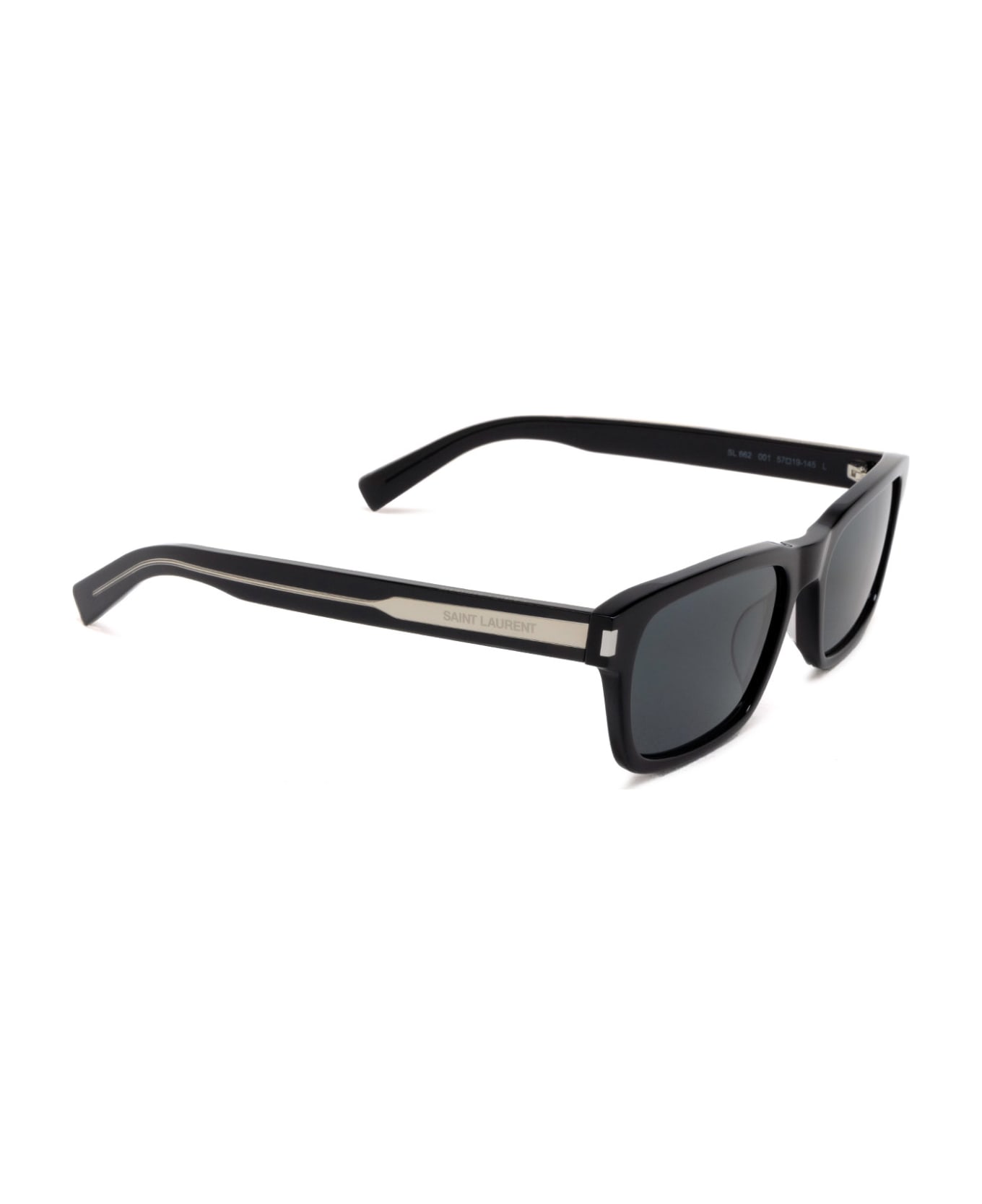 Saint Laurent Eyewear Sl 662 Black Sunglasses - Black