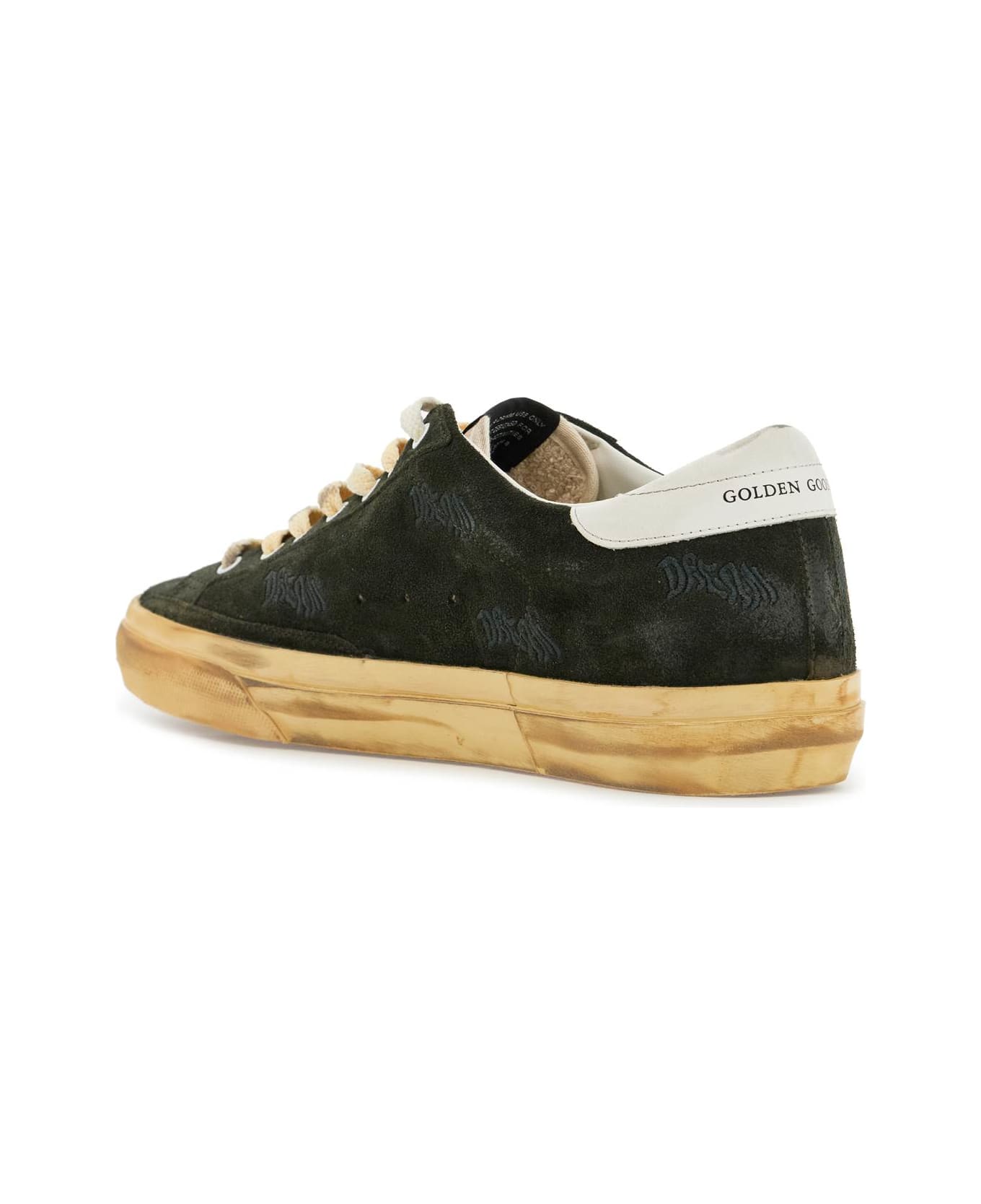 Golden Goose High Foxing Vce Sole Super Star Sne - DARK GREEN/ICE/WHITE (Green)