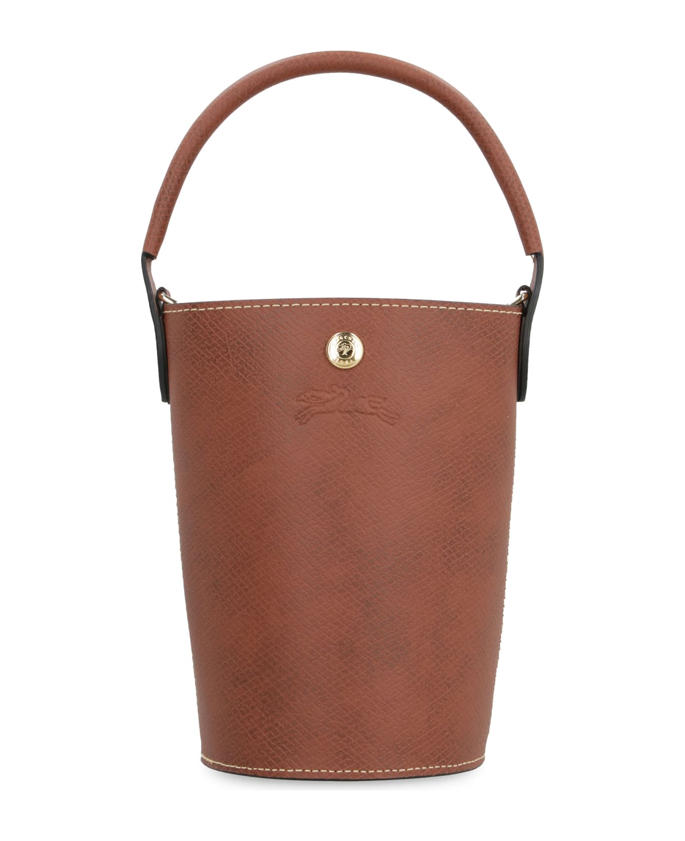 Longchamp Xs épure Leather Bucket Bag - Brun