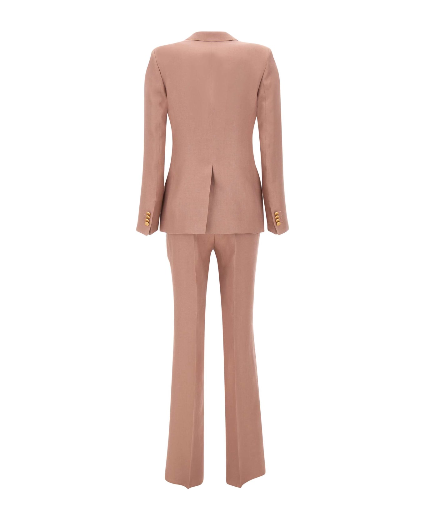 Tagliatore "parigi" Linen Two-piece Suit - PINK