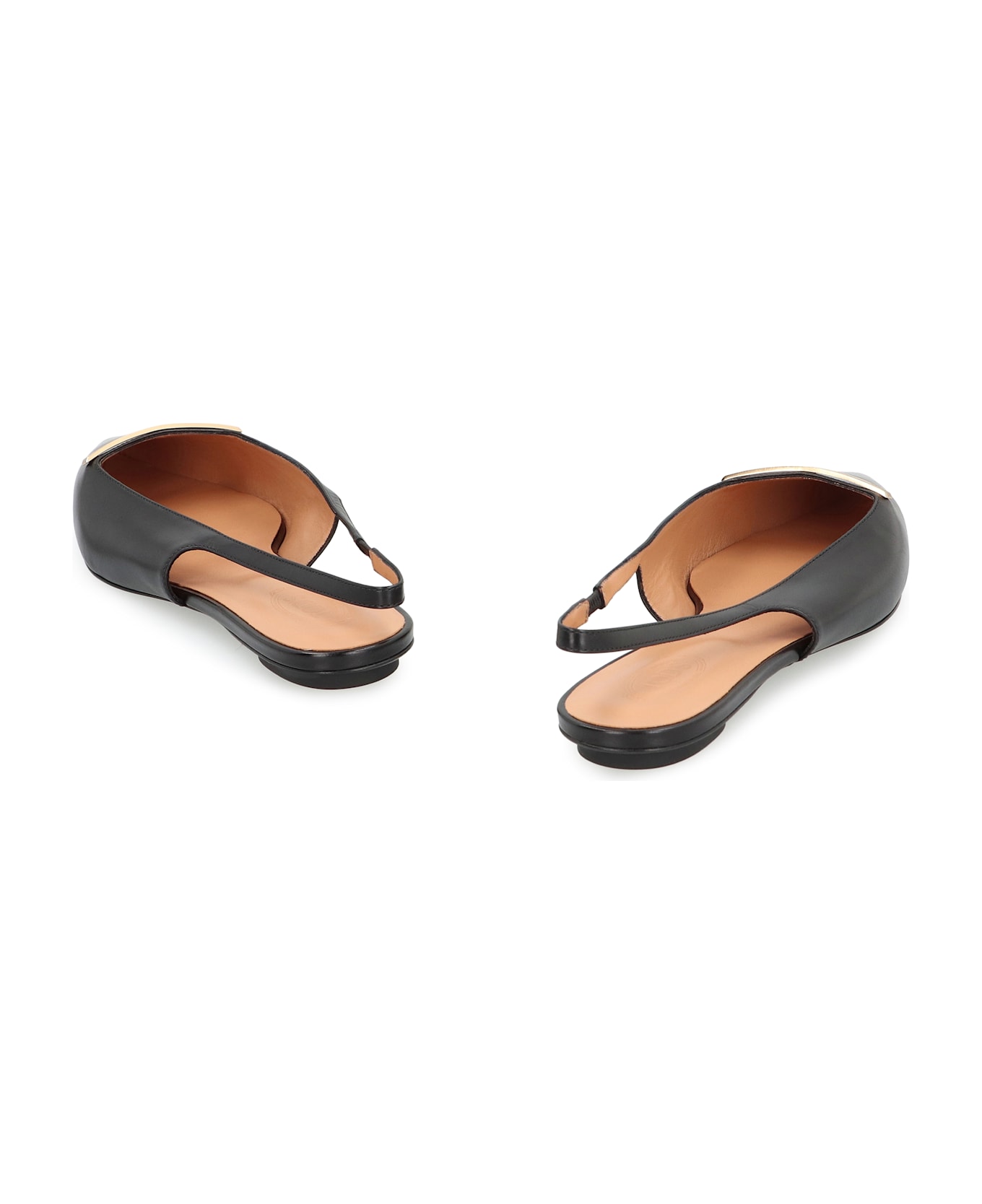 Tod's Pointy-toe Slingback Ballet Flats - black