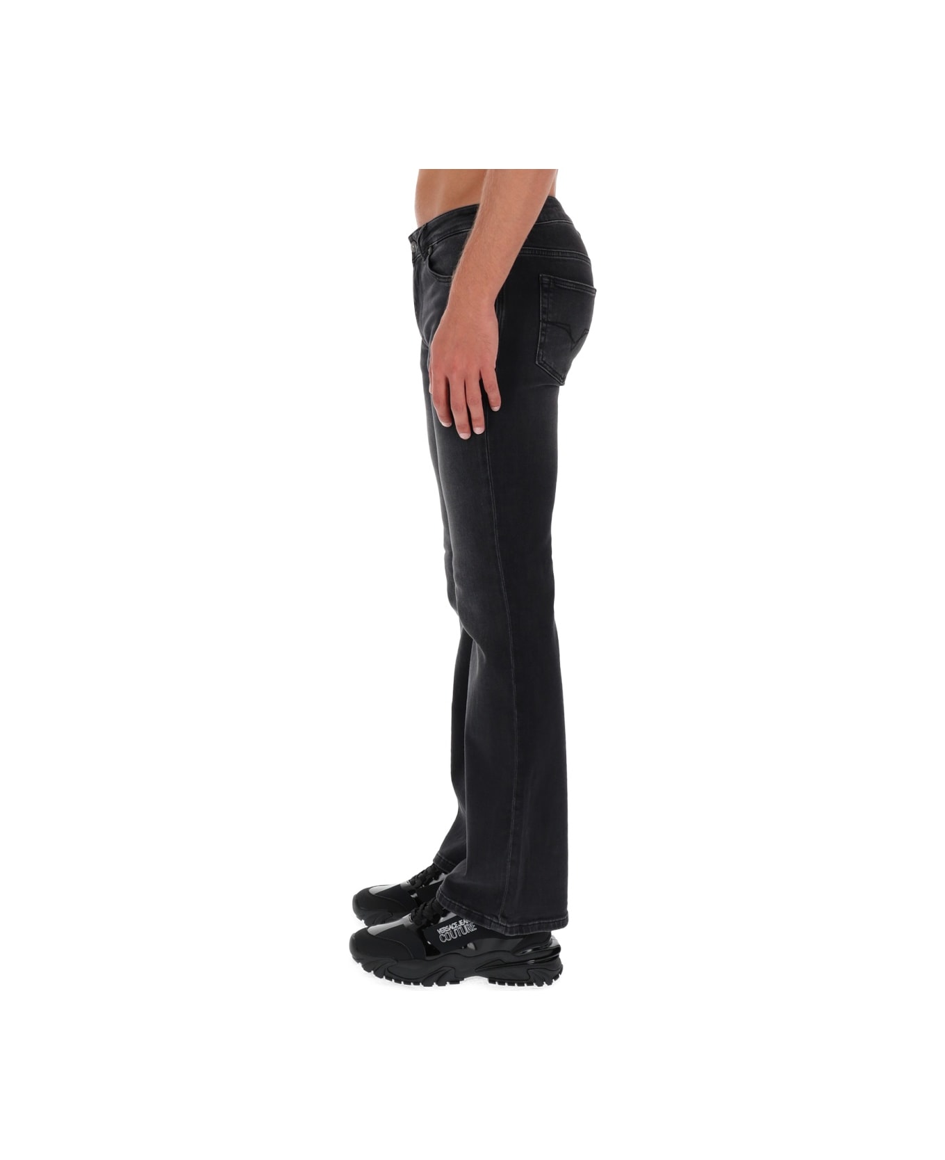 Versace Jeans Couture Jeans Slim Piece Number - BLACK