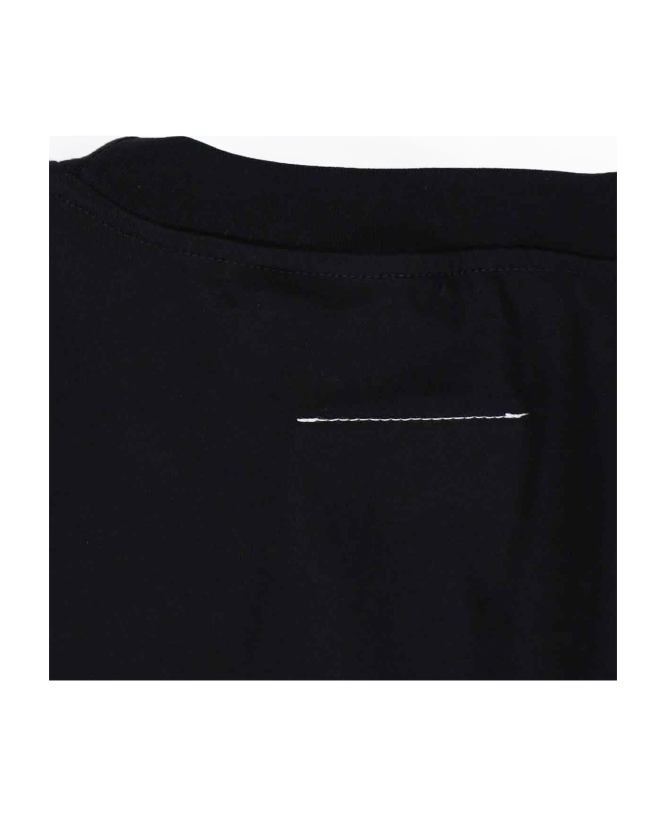 MM6 Maison Margiela Asymmetric Hem Midi Dress - Black トップス