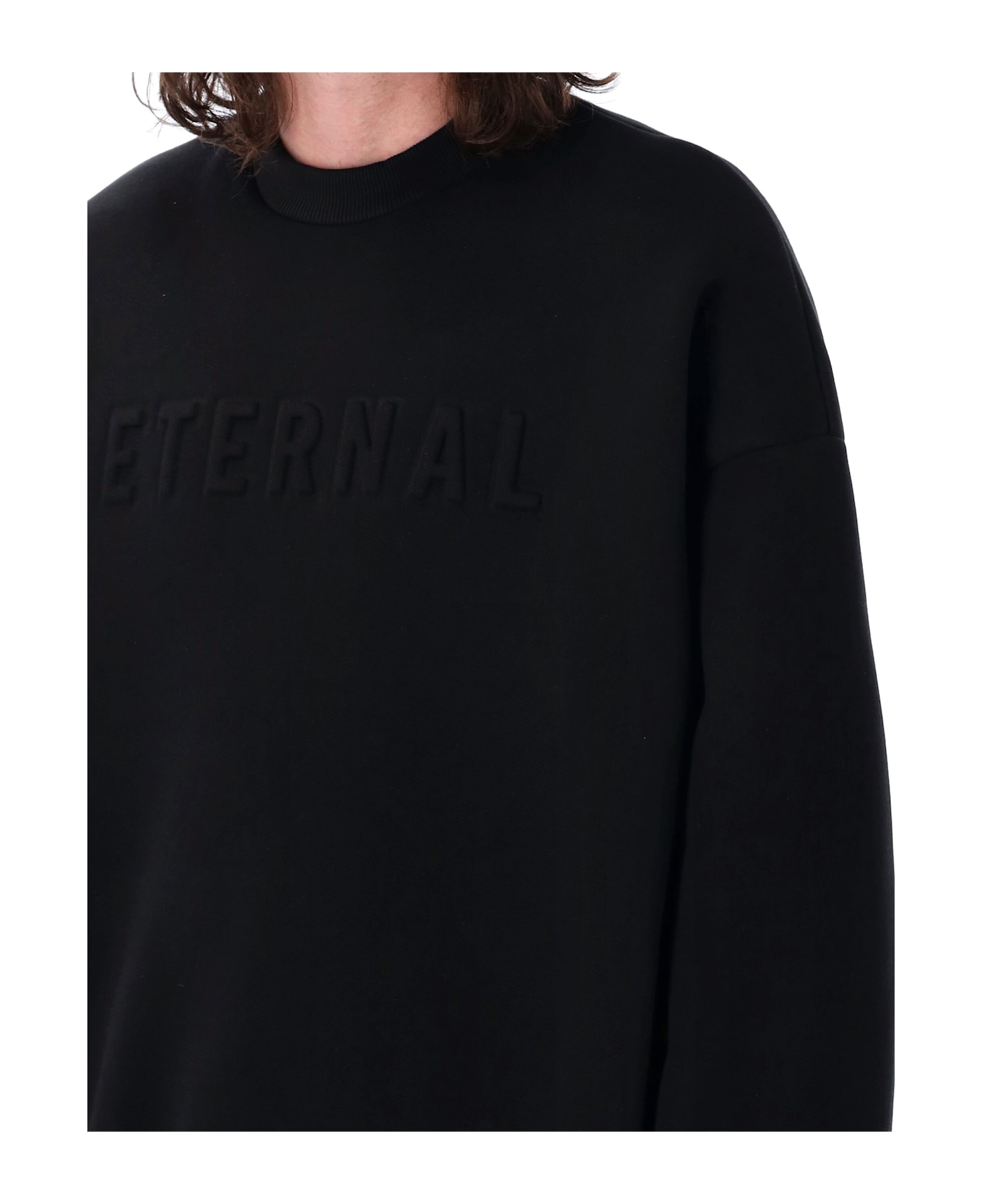 Fear of God Eternal Fleece Crewneck - BLACK