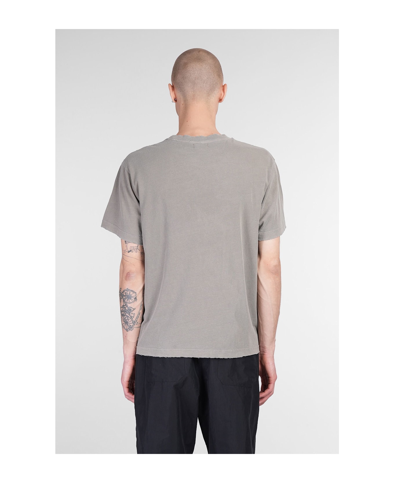 John Elliott T-shirt In Green Cotton - green