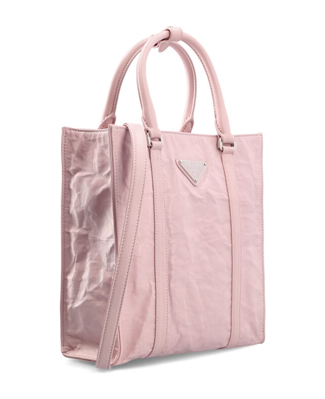 Prada Leather Handbag - Pink
