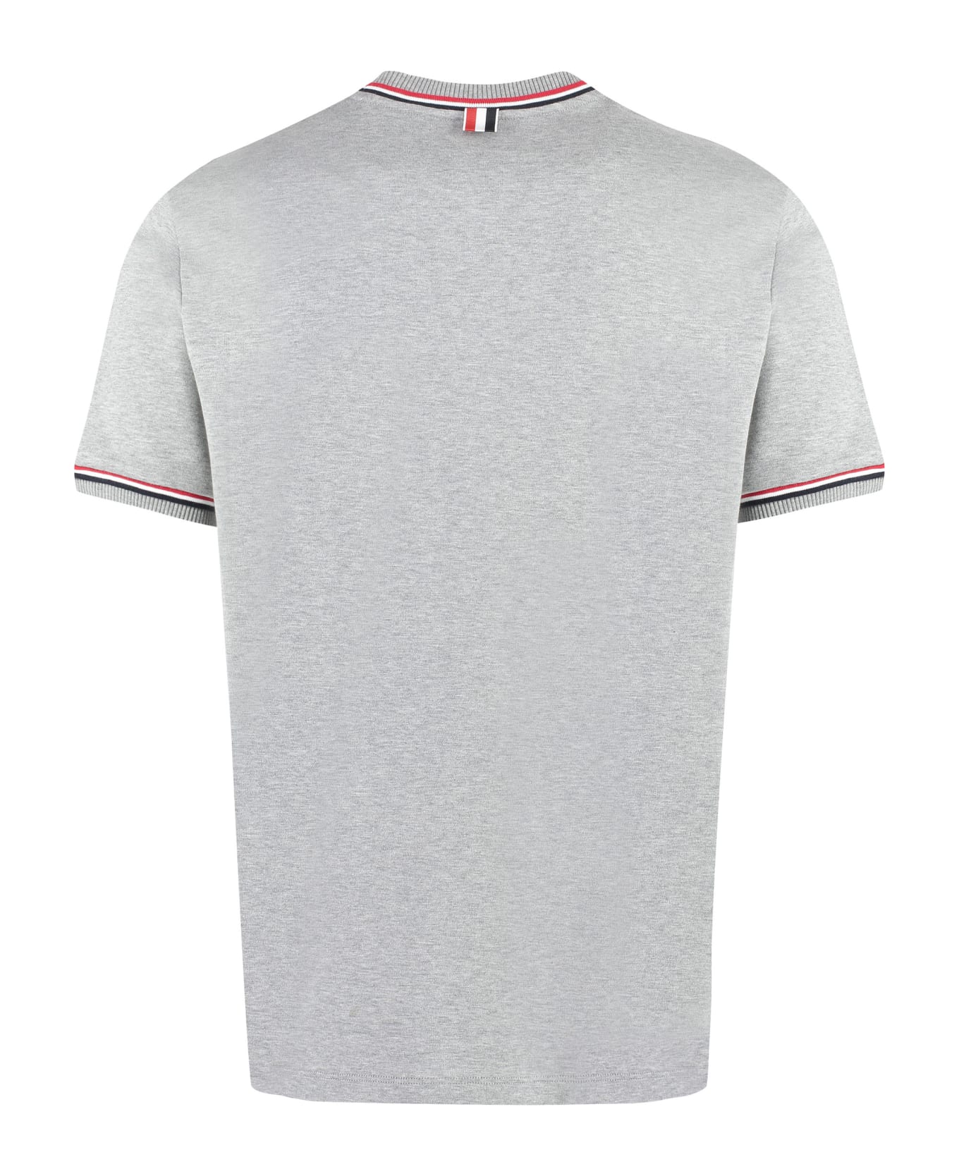 Thom Browne Cotton T-shirt - Lt Grey シャツ