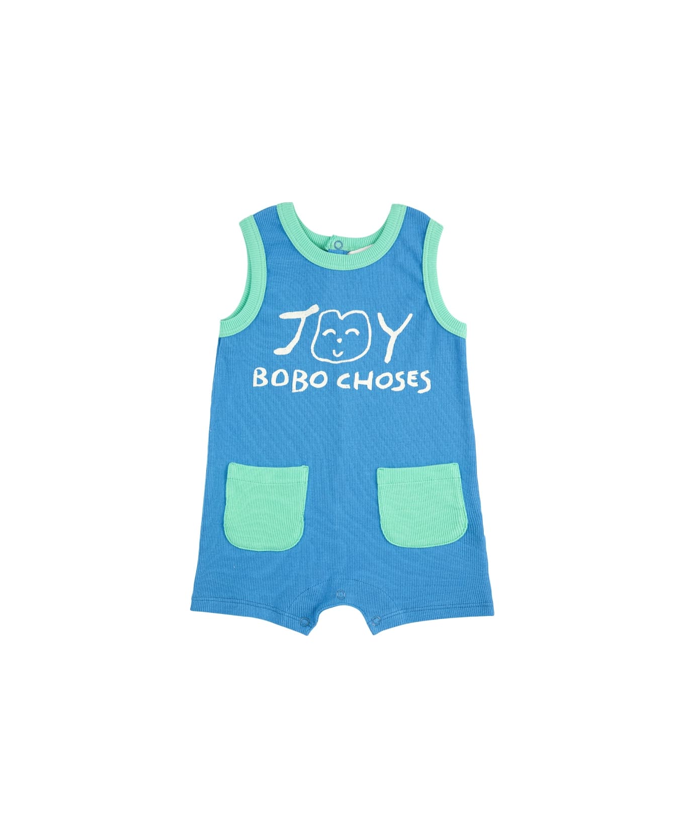 Bobo Choses "smiling" Suit - BLUE