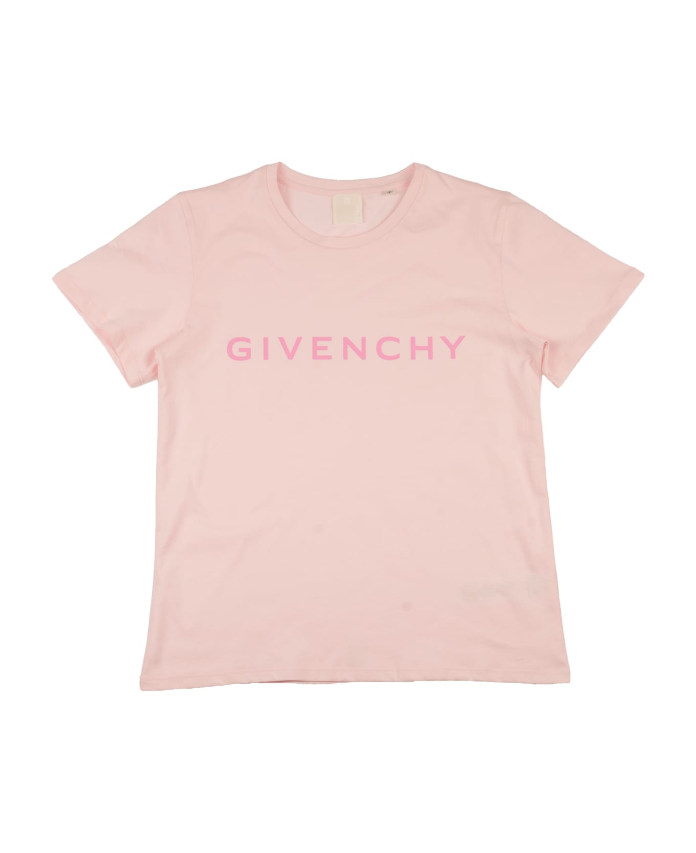 Givenchy Logo Print Regular T-shirt - Pink Tシャツ＆ポロシャツ