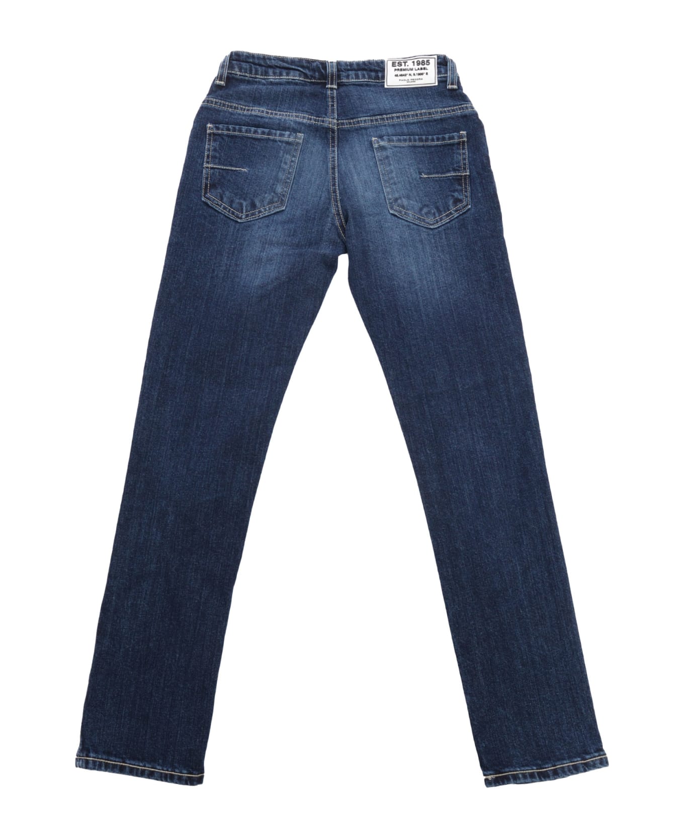 Paolo Pecora 5-pocket Jeans - BLUE