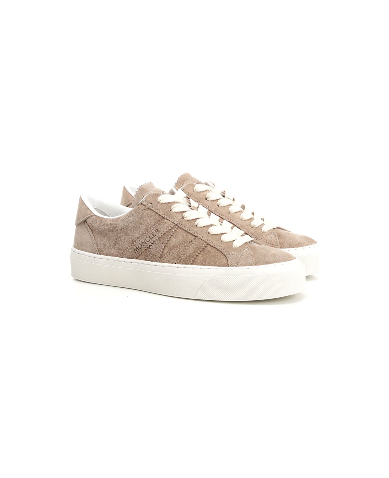 Moncler 
monaco
 Slip-on Sneakers - Beige