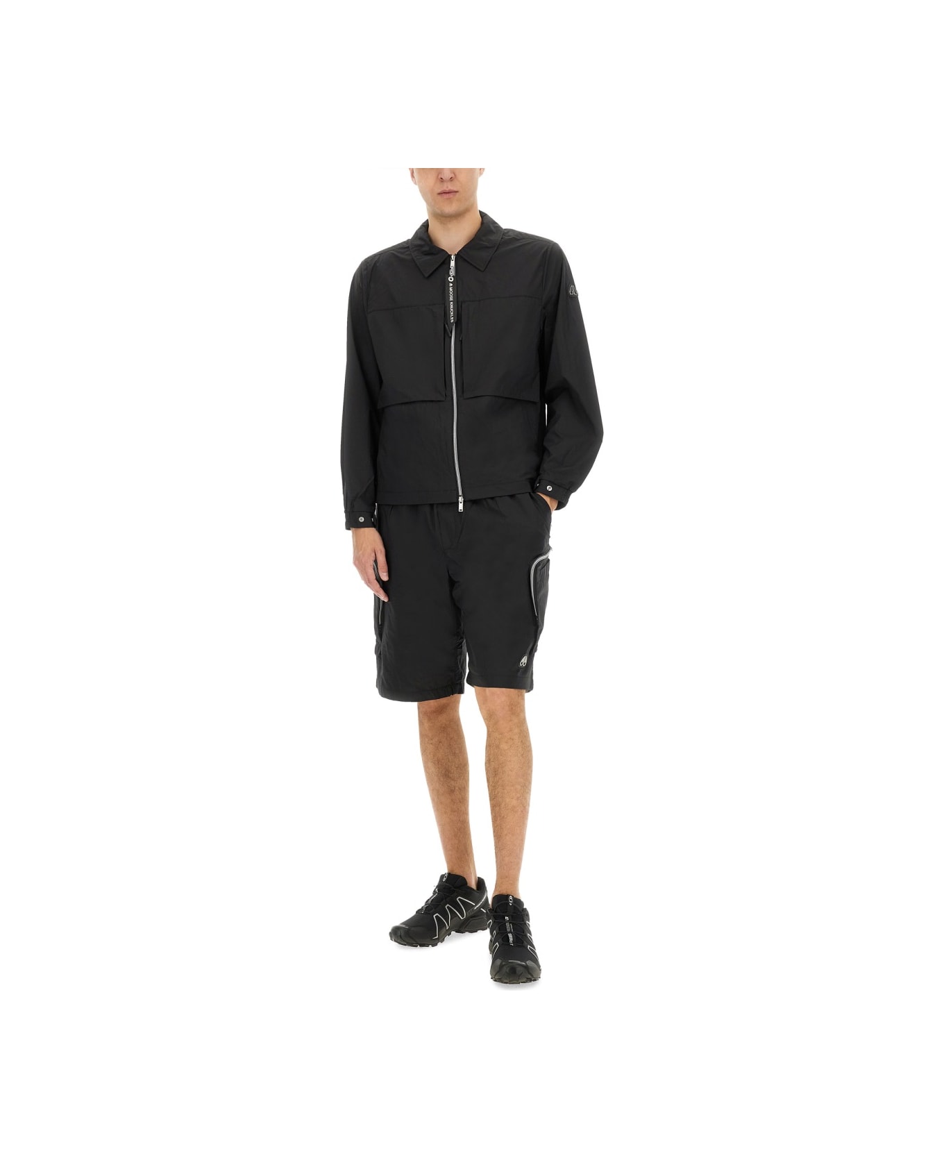 Moose Knuckles Waverly Shirt Jacket - BLACK