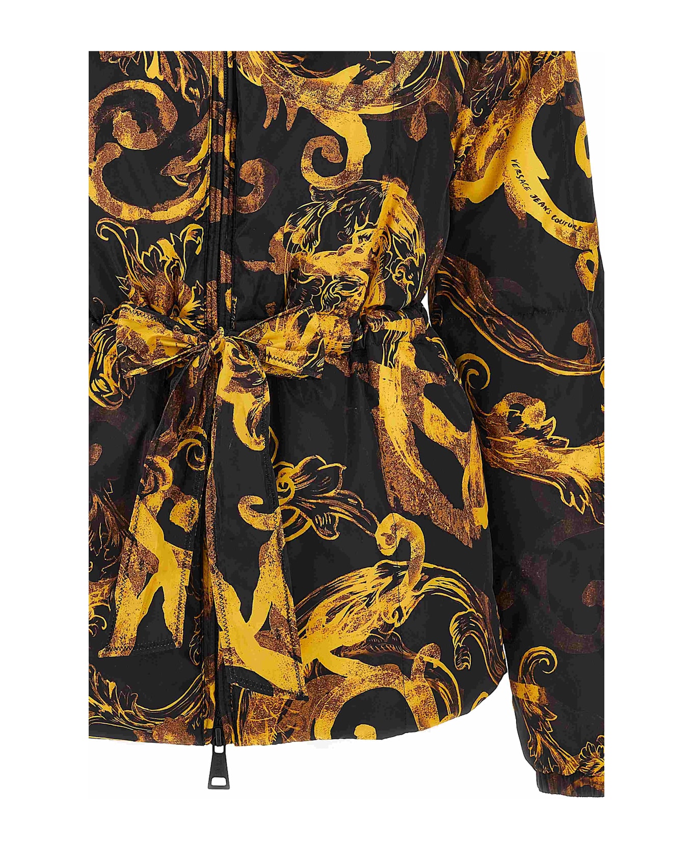 Versace Jeans Couture Black Down Jacket - Black
