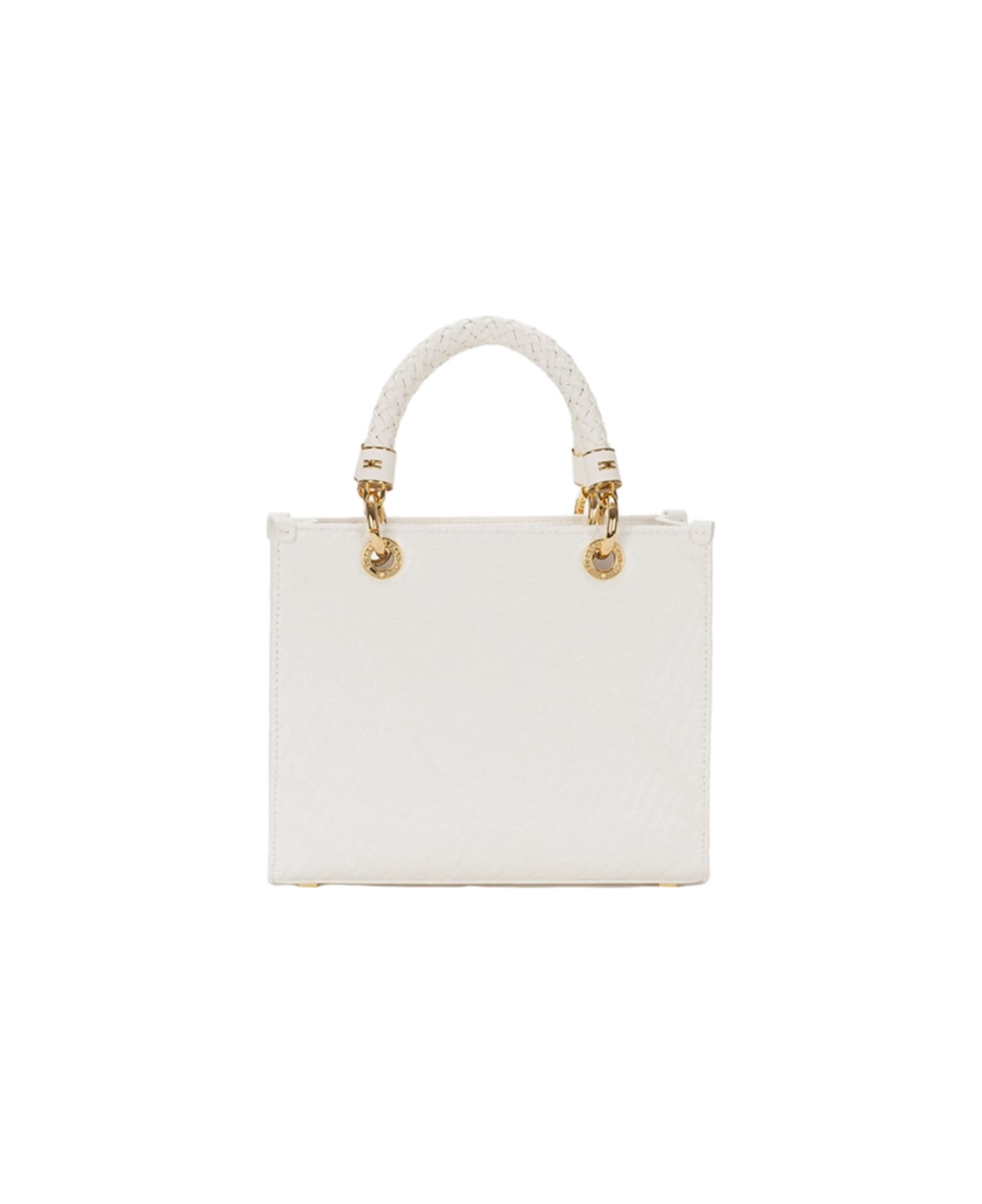 Elisabetta Franchi Tote Bag - White