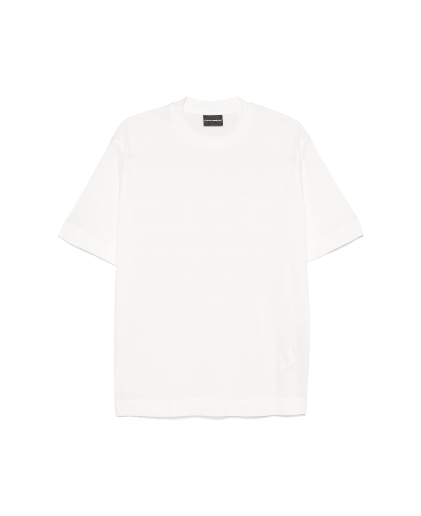 Emporio Armani Logo Cotton T-shirt - White