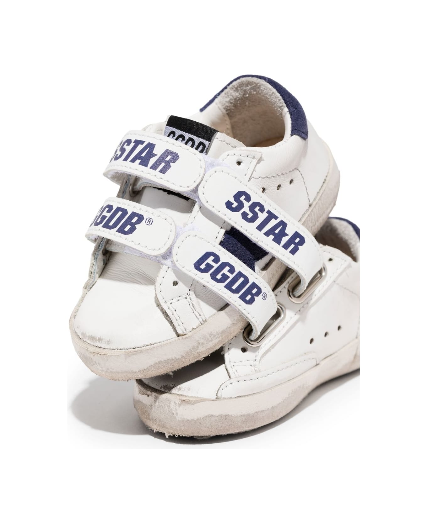 Golden Goose Kids Old School Sneakers - White