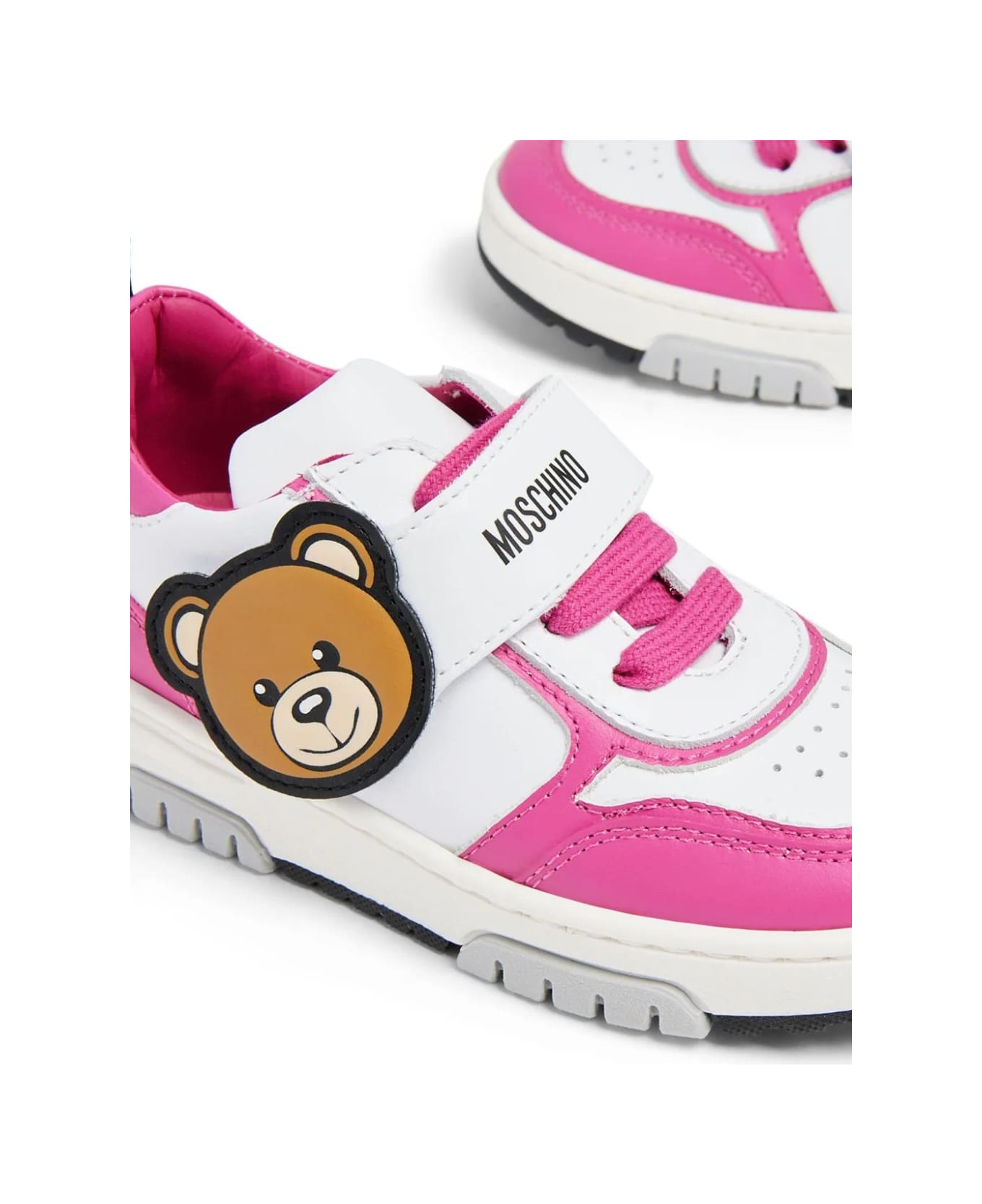 Moschino Teddy Bear Sneakers - Pink