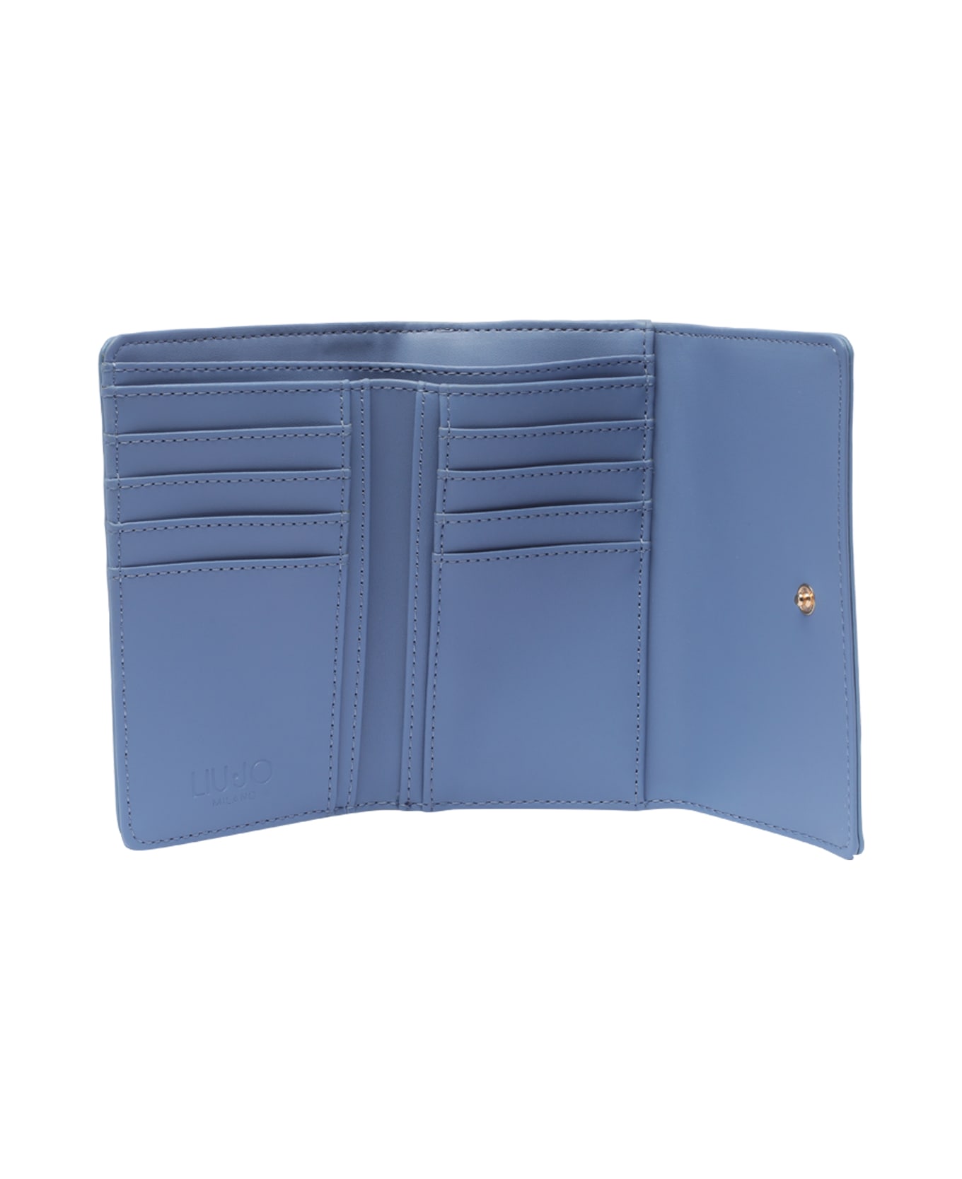Liu-Jo Medium Logo Wallet - Blue