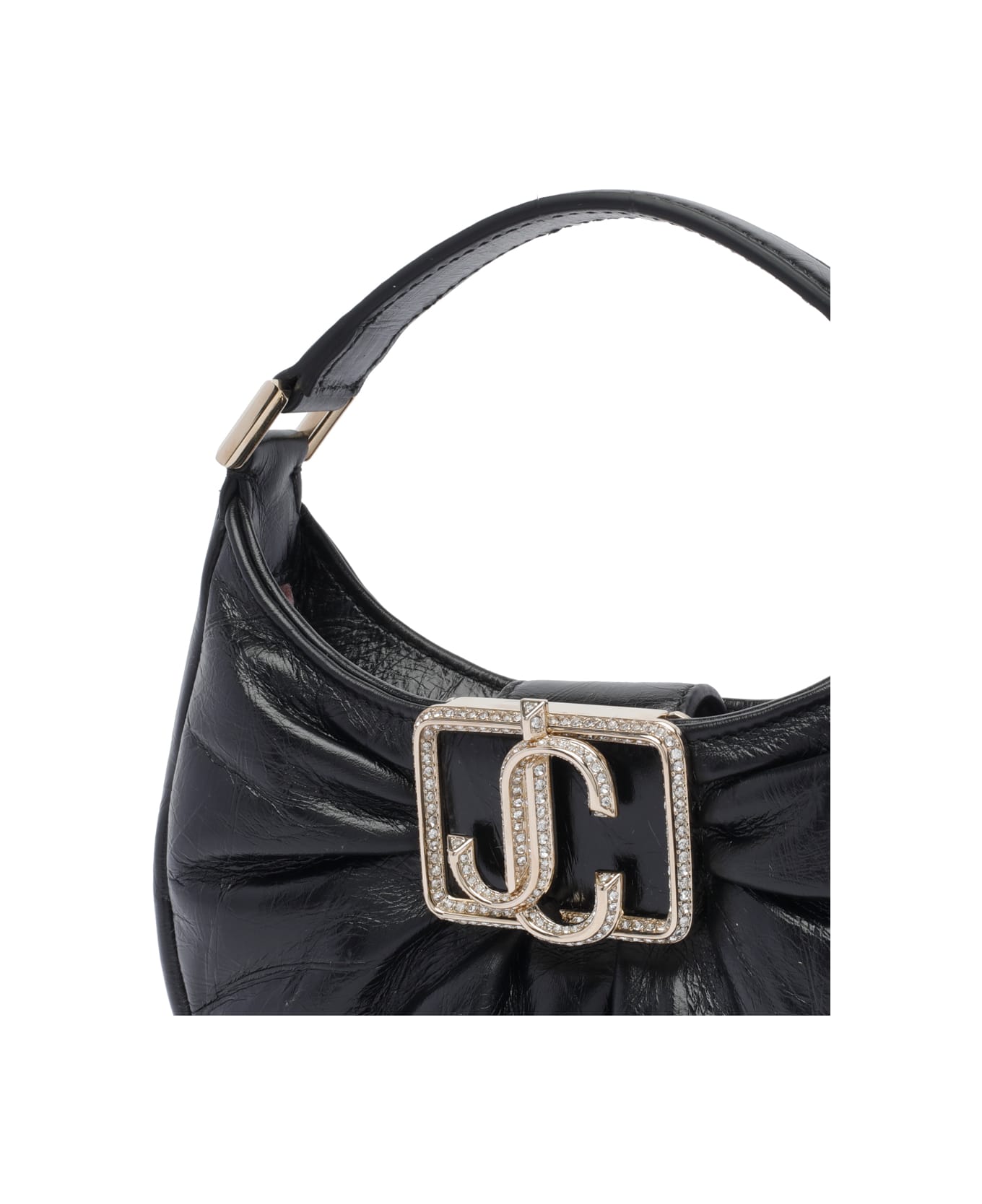 Jimmy Choo Edie Hobo Bag - Black