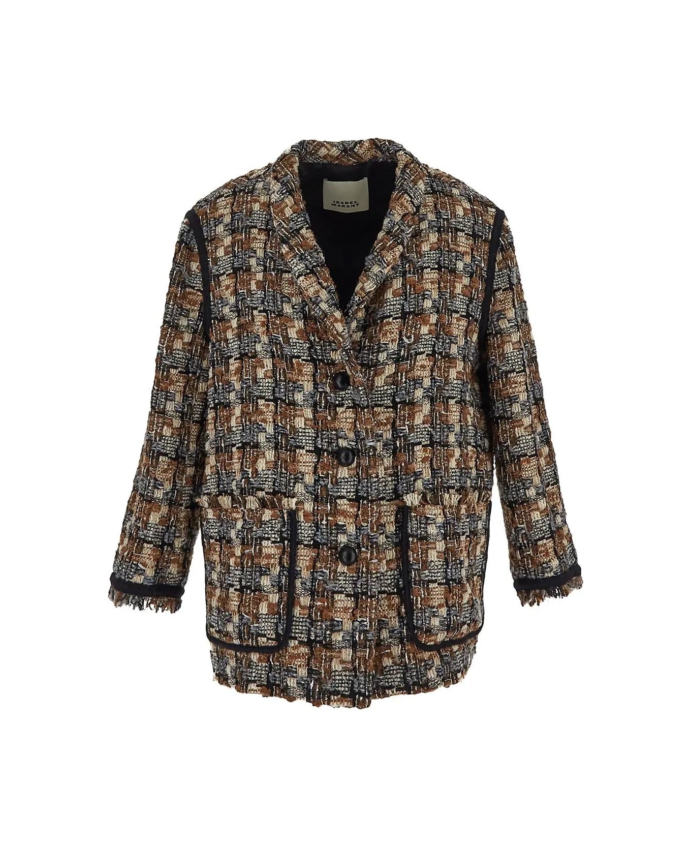 Isabel Marant Elanore Jacket - Brown