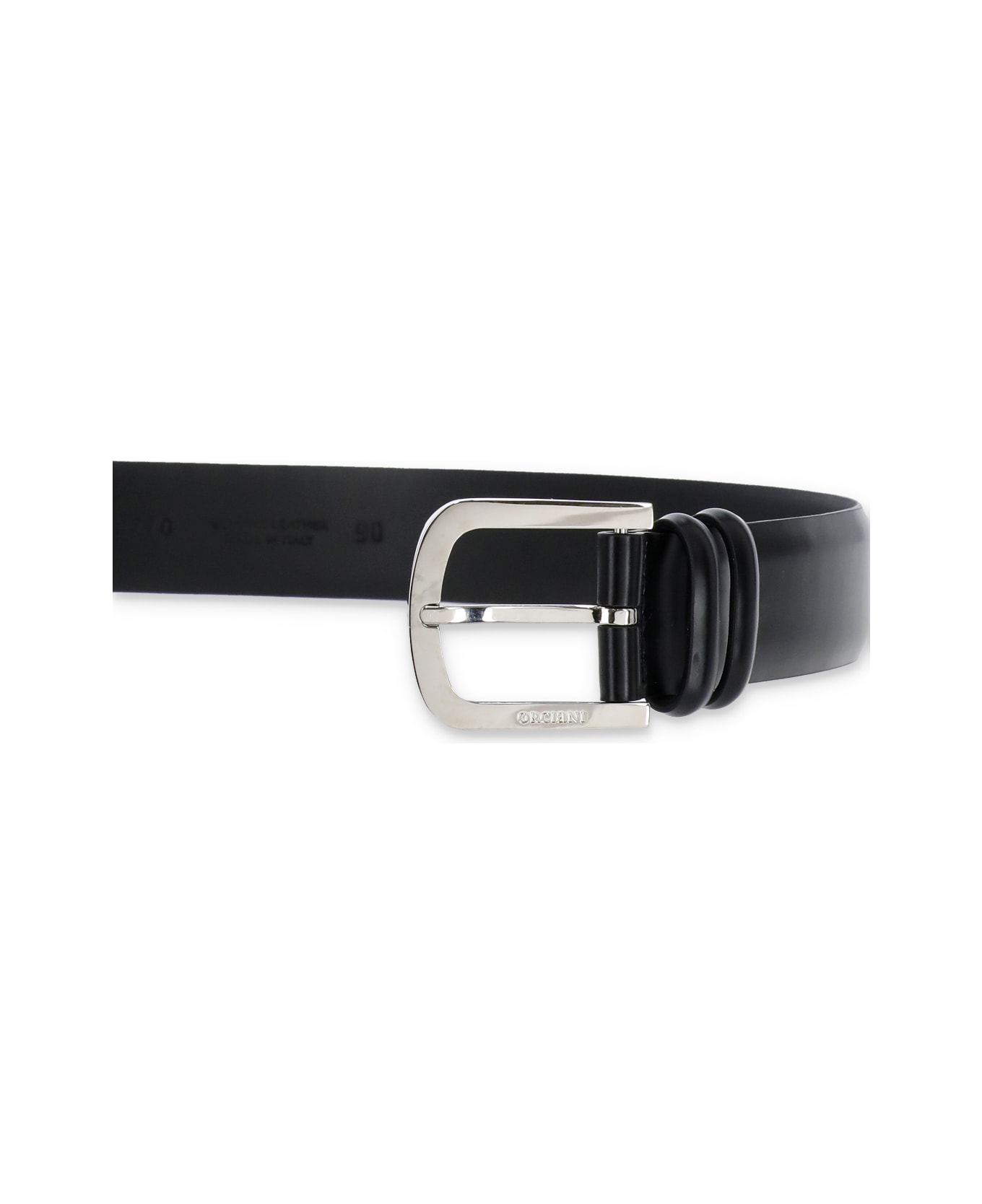 Orciani Calf Belt - Black