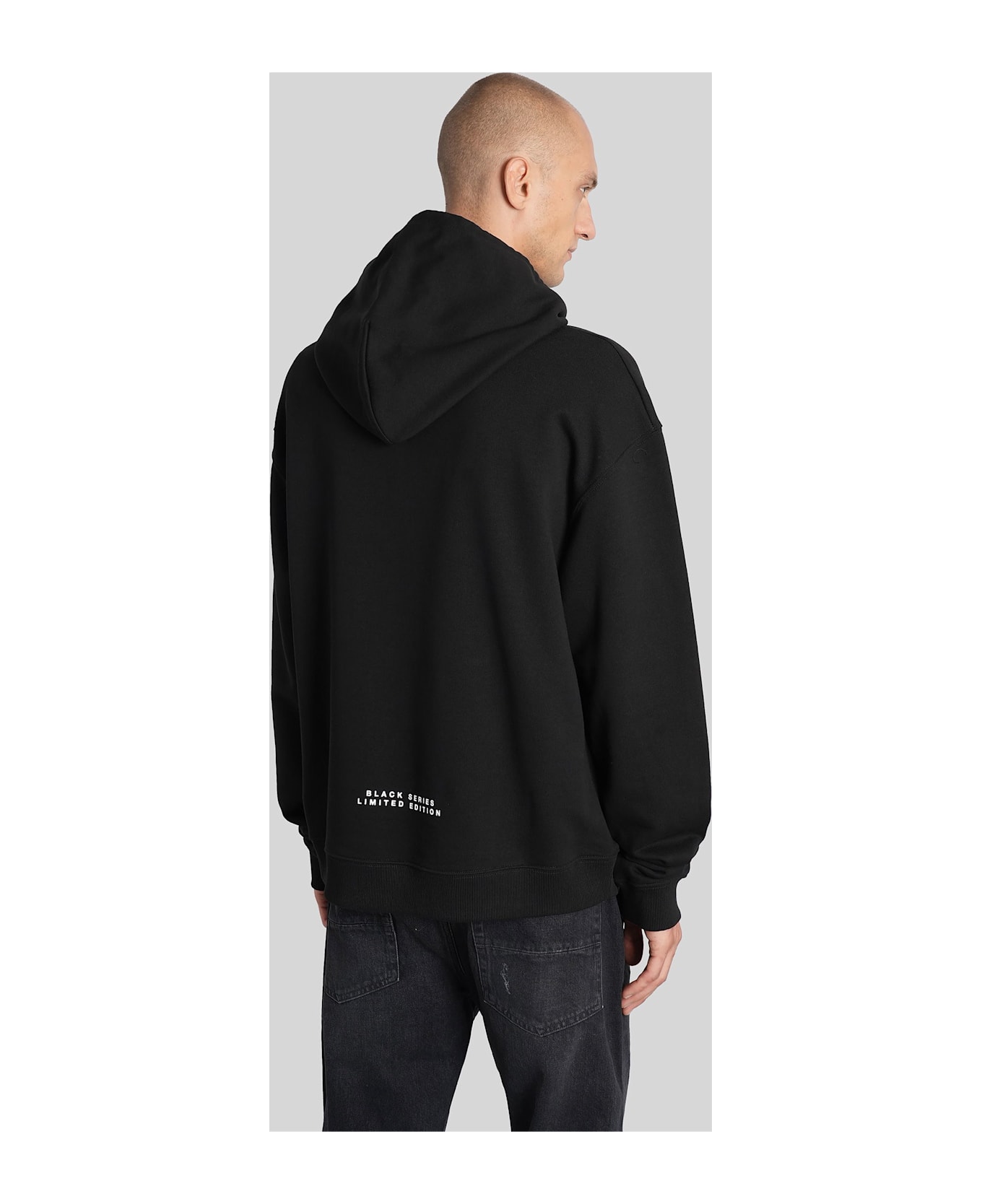 ih nom uh nit Sweatshirt In Black Cotton - BLACK