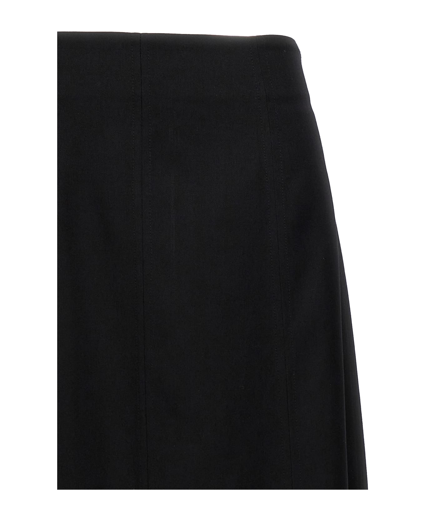 Golden Goose Lilibeth Fresh Wool Skirt - BLACK