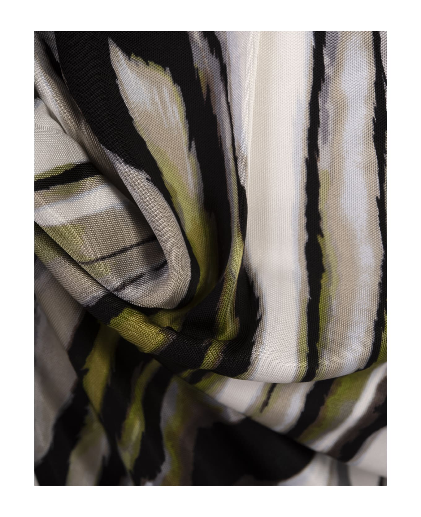 Diane Von Furstenberg Kiera Dress In Zebra Mist - Green