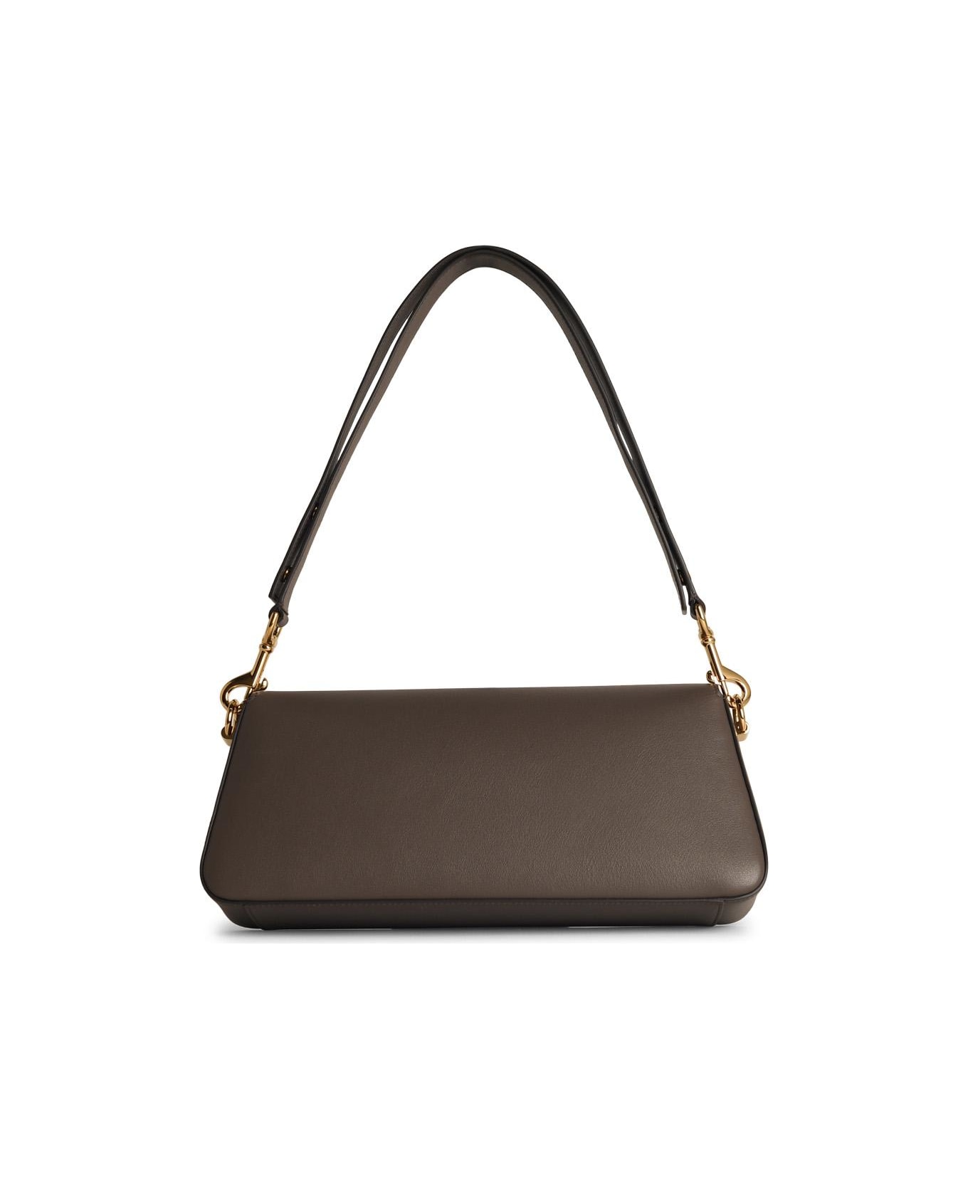 Lanvin 'sequence' Brown Leather Crossbody Bag - Brown