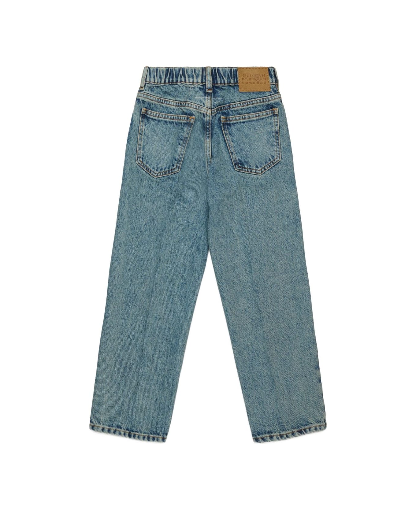 MM6 Maison Margiela Kids Cotton Jeans - Blue