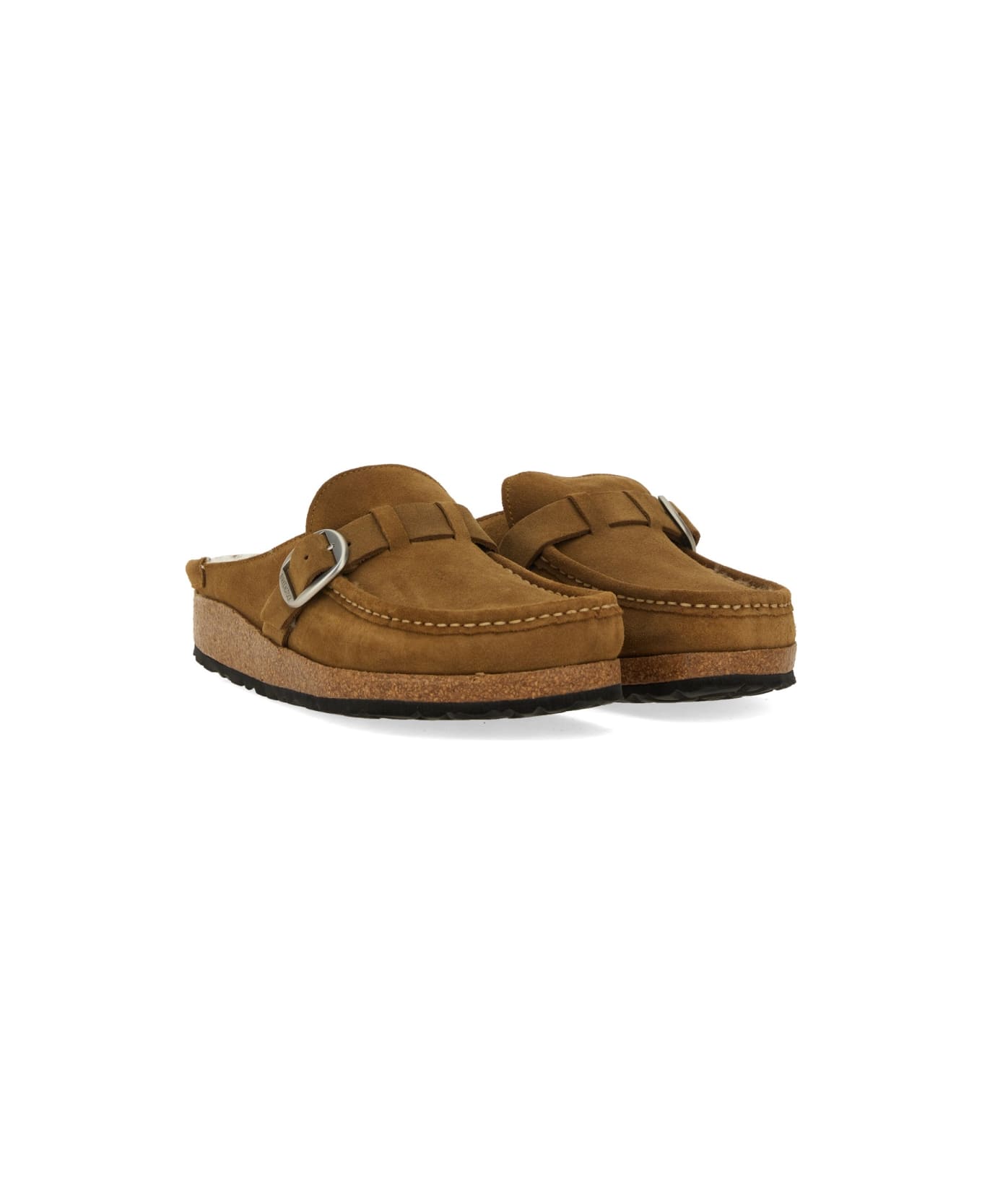 Birkenstock Buckley In Shearling - BROWN