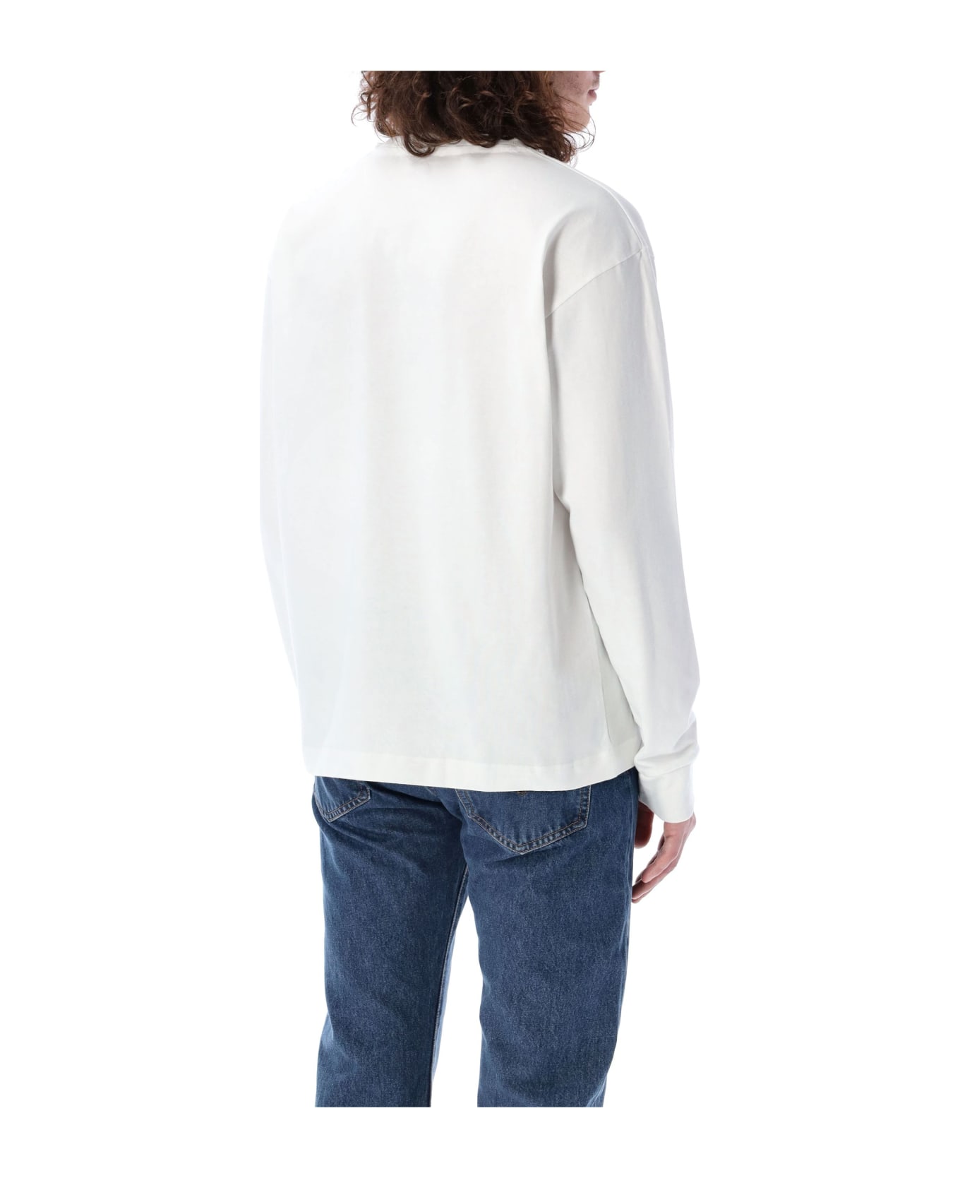 Kenzo Verdy L/s T-shirt - WHITE フリース