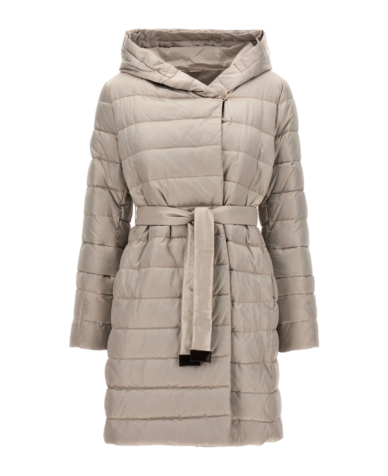 Max Mara The Cube 'novef' Reversible Down Jacket - White