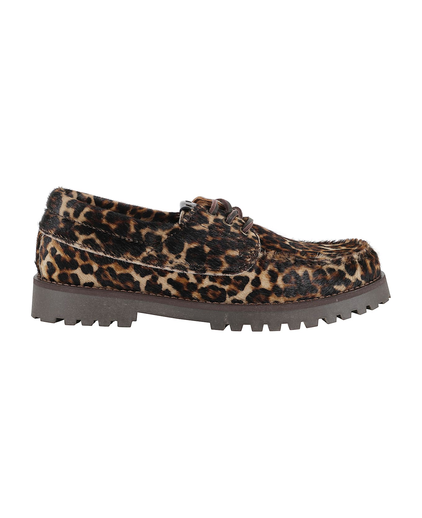 Copenhagen Hairy Leather Shoes - Leo Multi