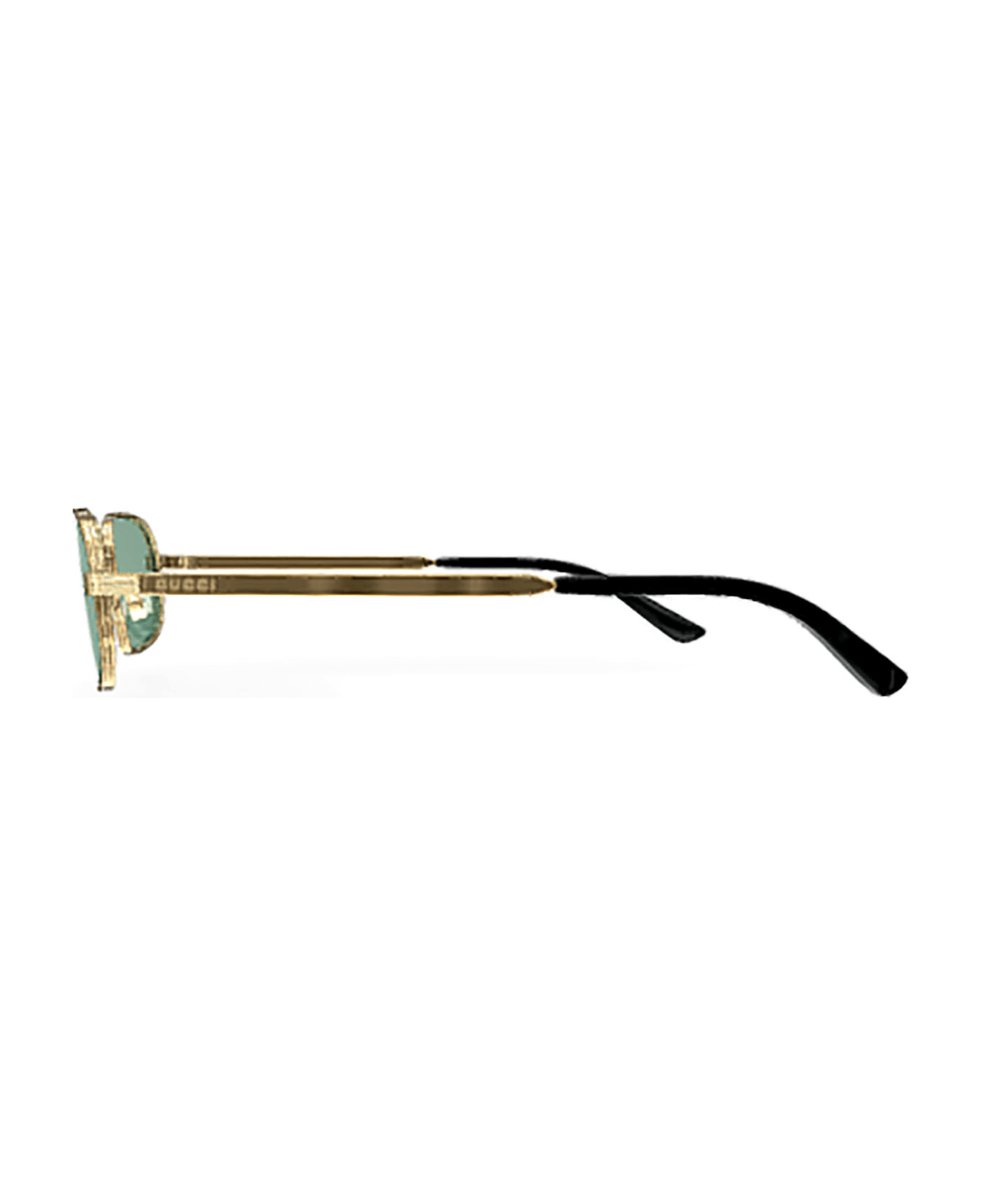 Gucci Eyewear Gg1457s Sunglasses - 005 gold gold green