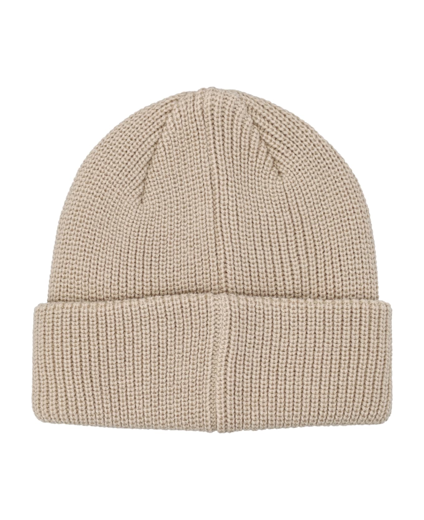 Obey Future Knit Logo Beanie - SILVER GREY